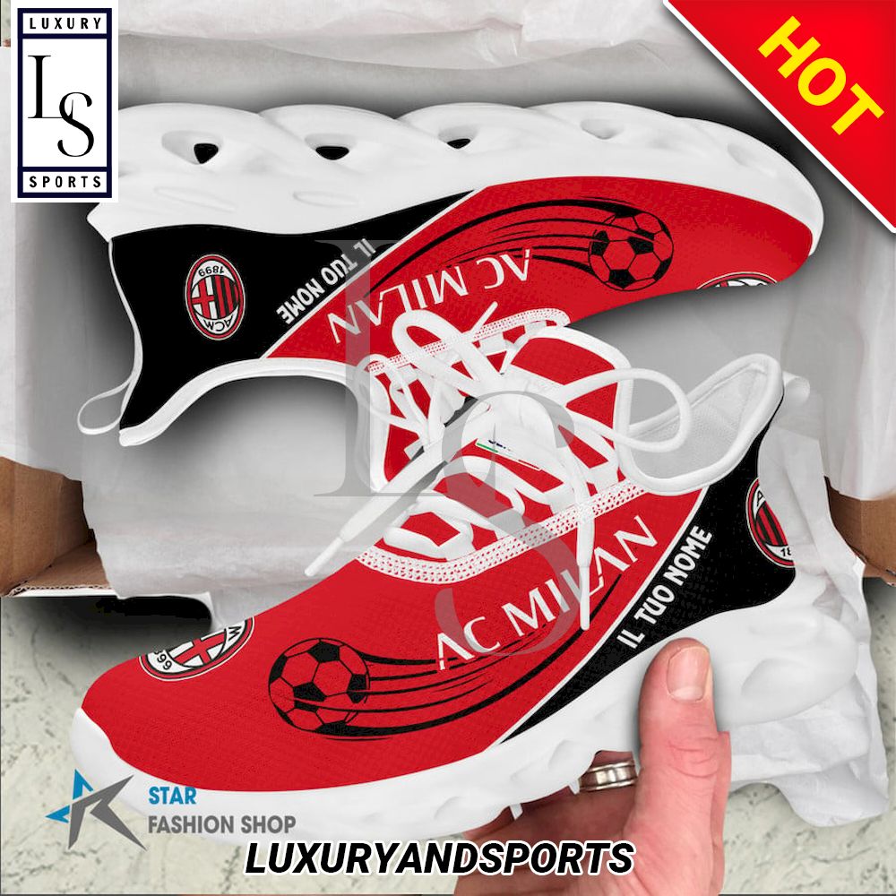 AC Milan Serie A Custom Name Max Soul Shoes