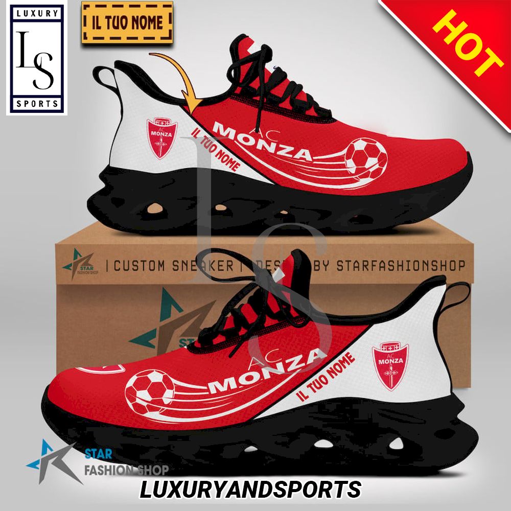 AC Monza Serie A Custom Name Max Soul Shoes