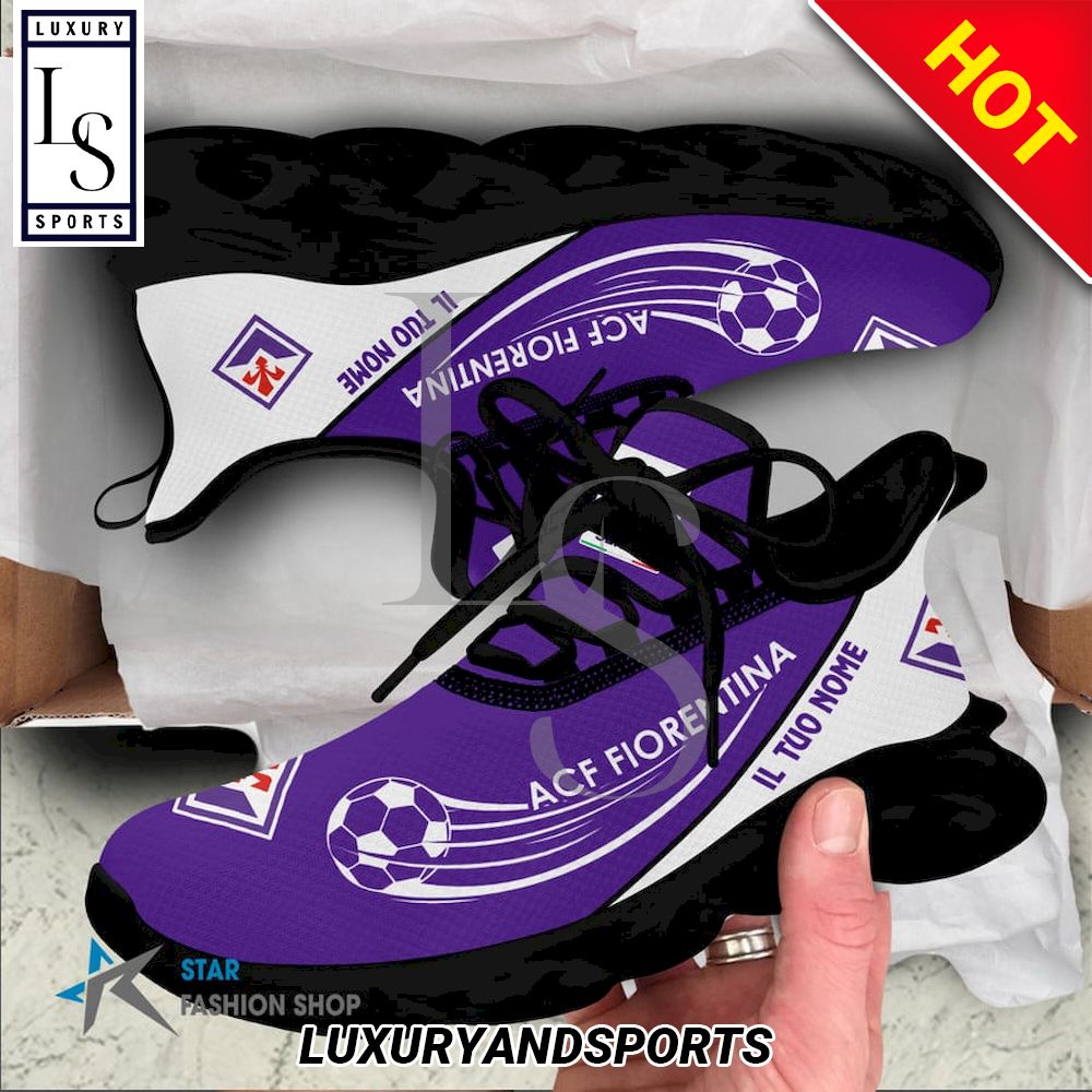 ACF Fiorentina Serie A Custom Name Max Soul Shoes