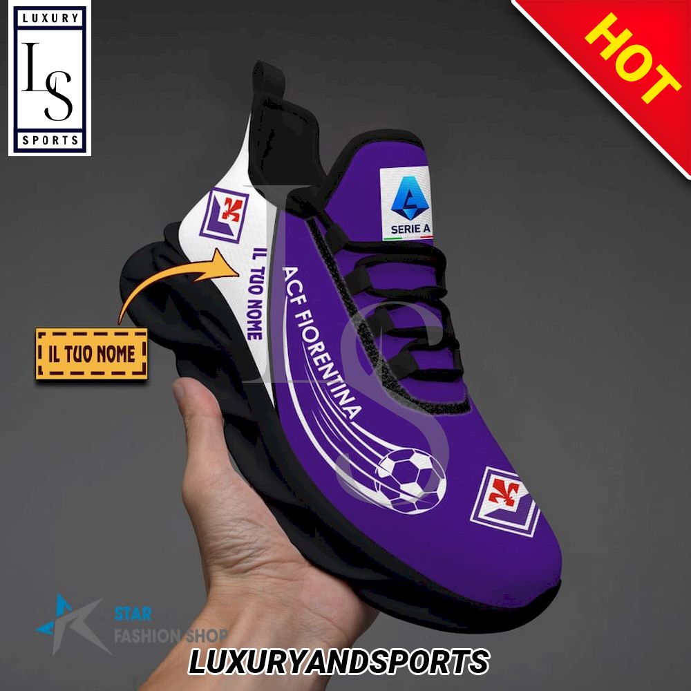 ACF Fiorentina Serie A Custom Name Max Soul Shoes