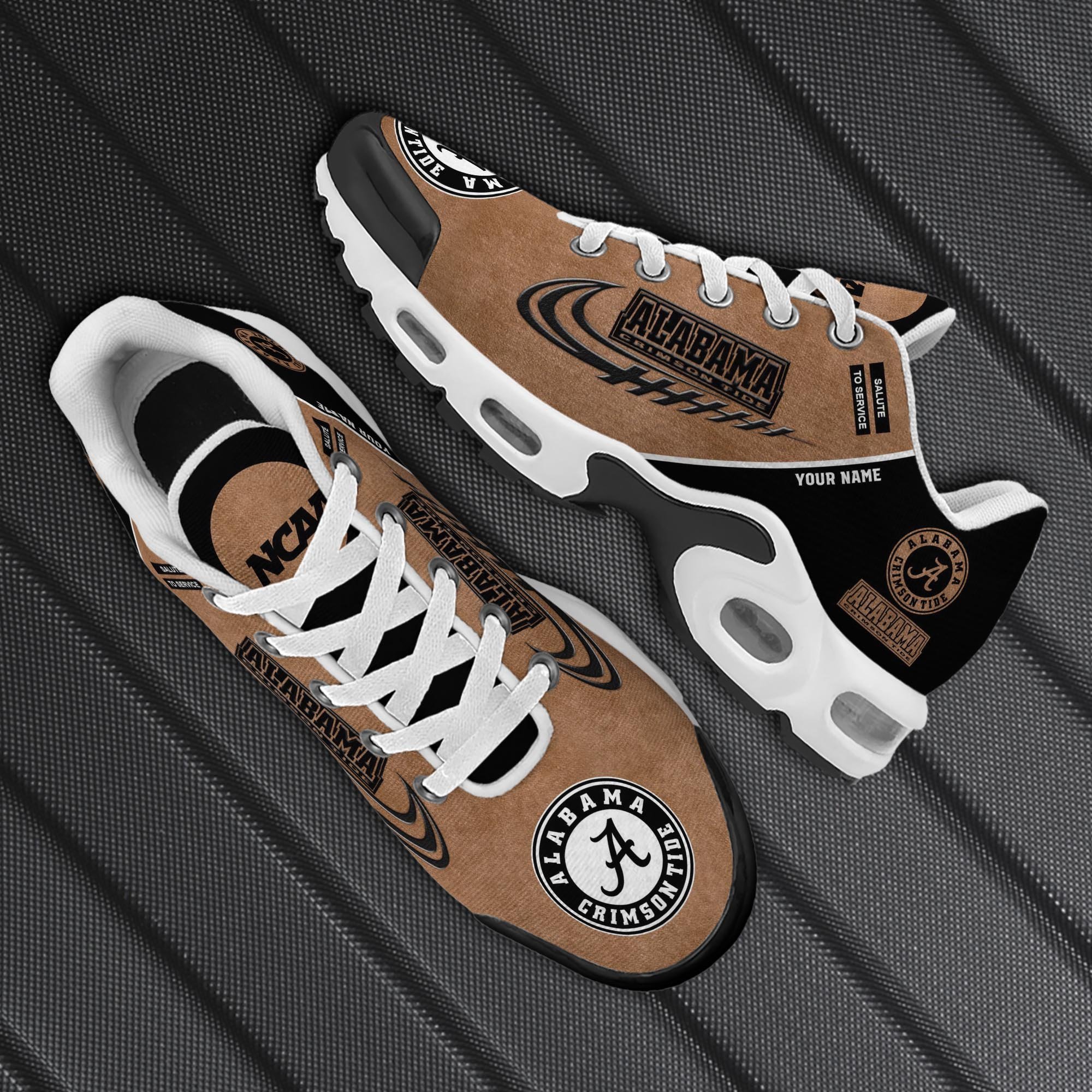 Alabama Crimson Tide TN Shoes 2026 Version Custom Name, Shoes For Football Fans, Fan Gifts PH637