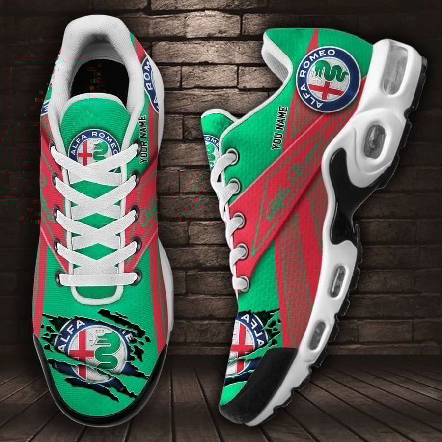 Alfa Romeo Custom Name Sport Shoes VS12