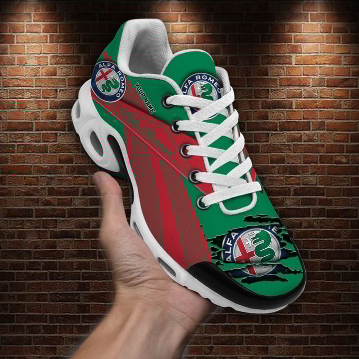Alfa Romeo Custom Name Sport Shoes VS12
