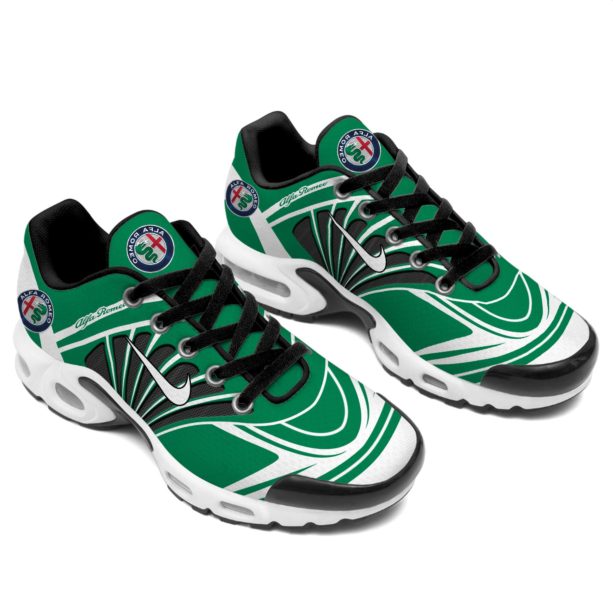 Alfa Romeo Personalized Name Air Cushion Sports Shoes 1114