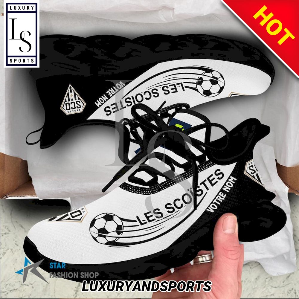 Angers SCO Ligue 1 Custom Name Max Soul Shoes