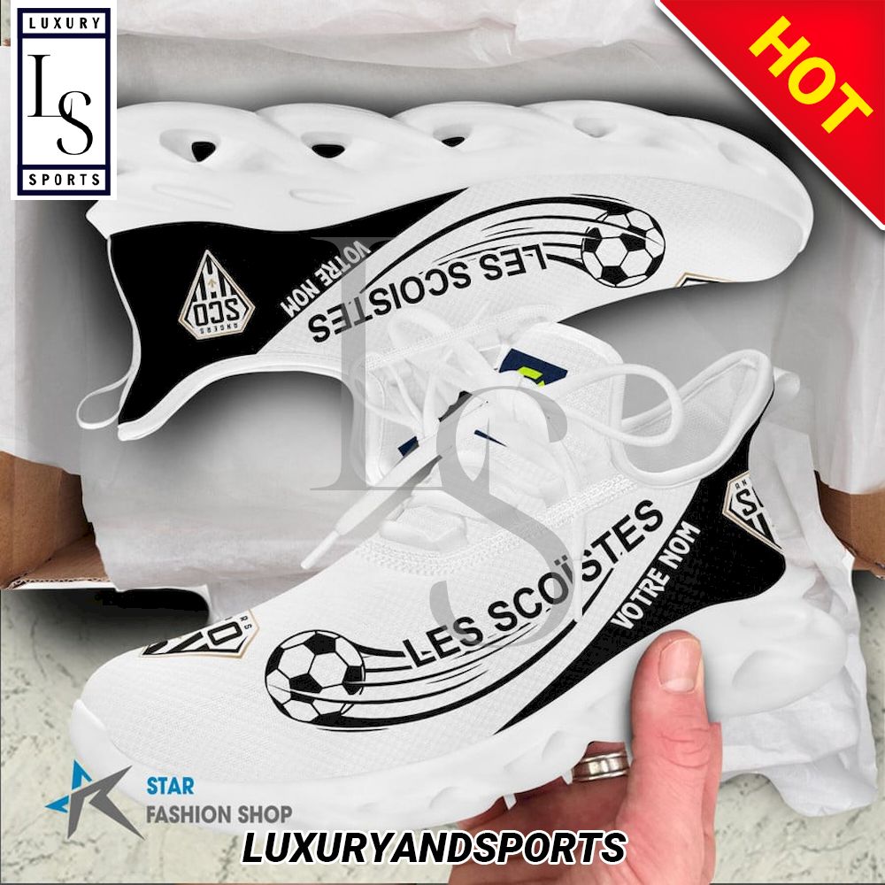 Angers SCO Ligue 1 Custom Name Max Soul Shoes