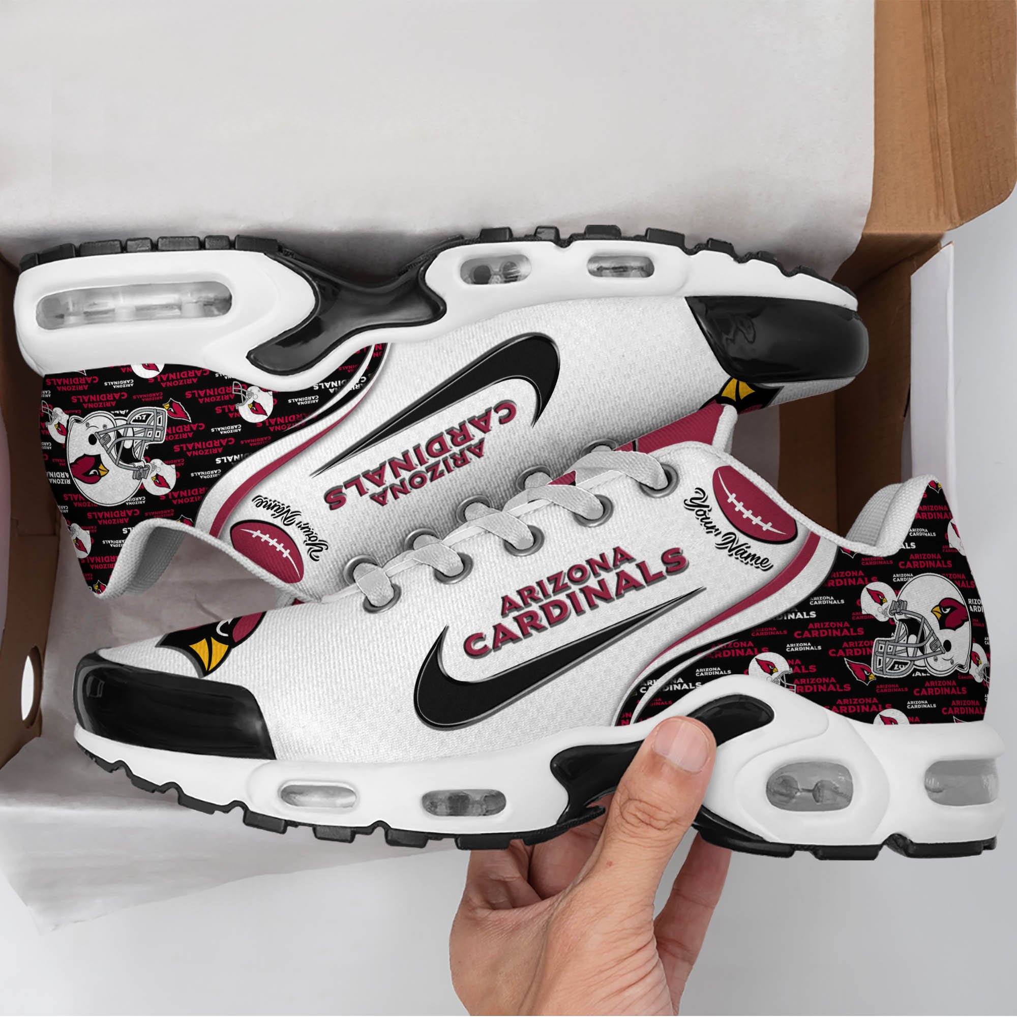 Arizona Cardinals TN Shoes 2026 Version Custom Your Name 499