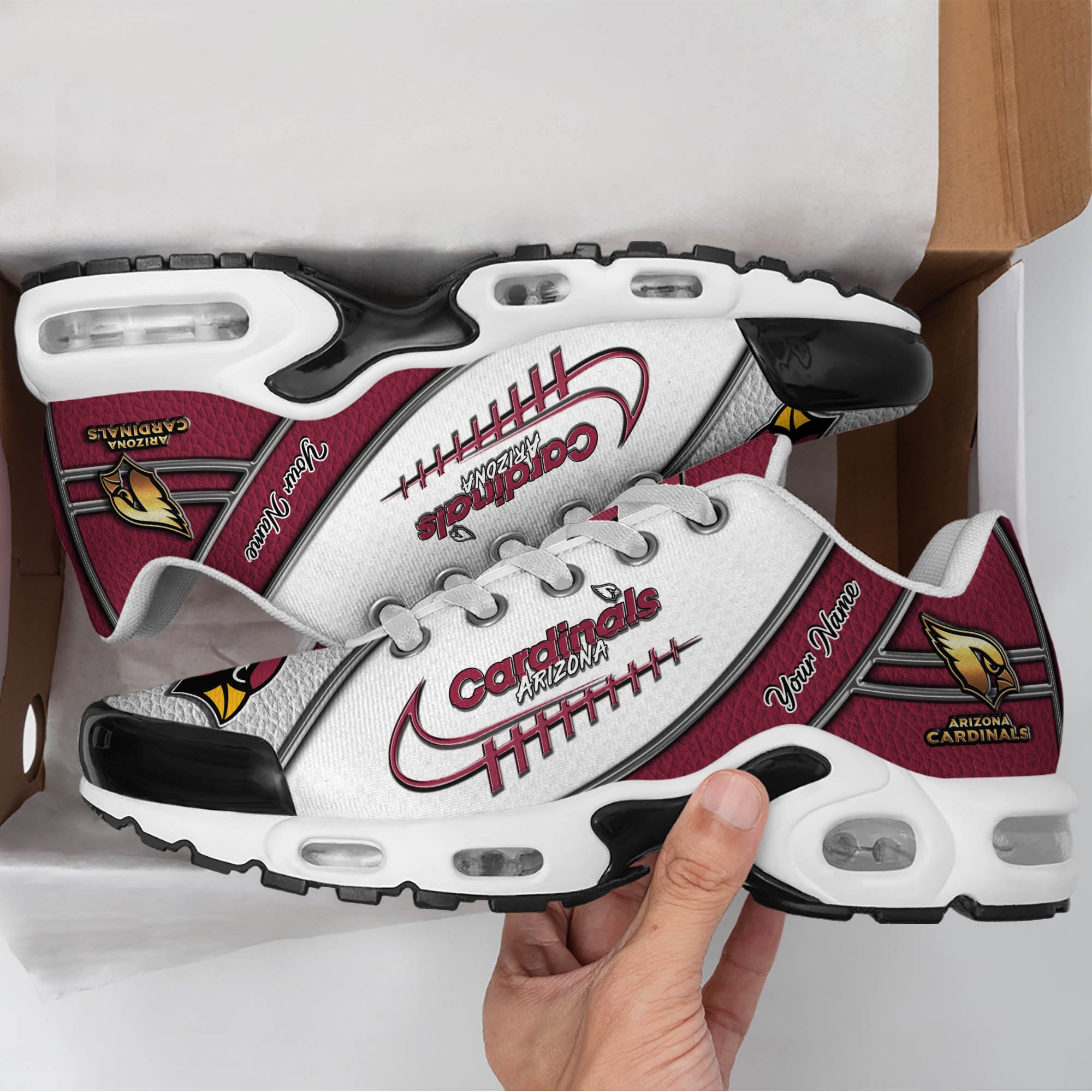 Arizona Cardinals TN Shoes 2026 Version Custom Your Name, Football Team Shoes 516