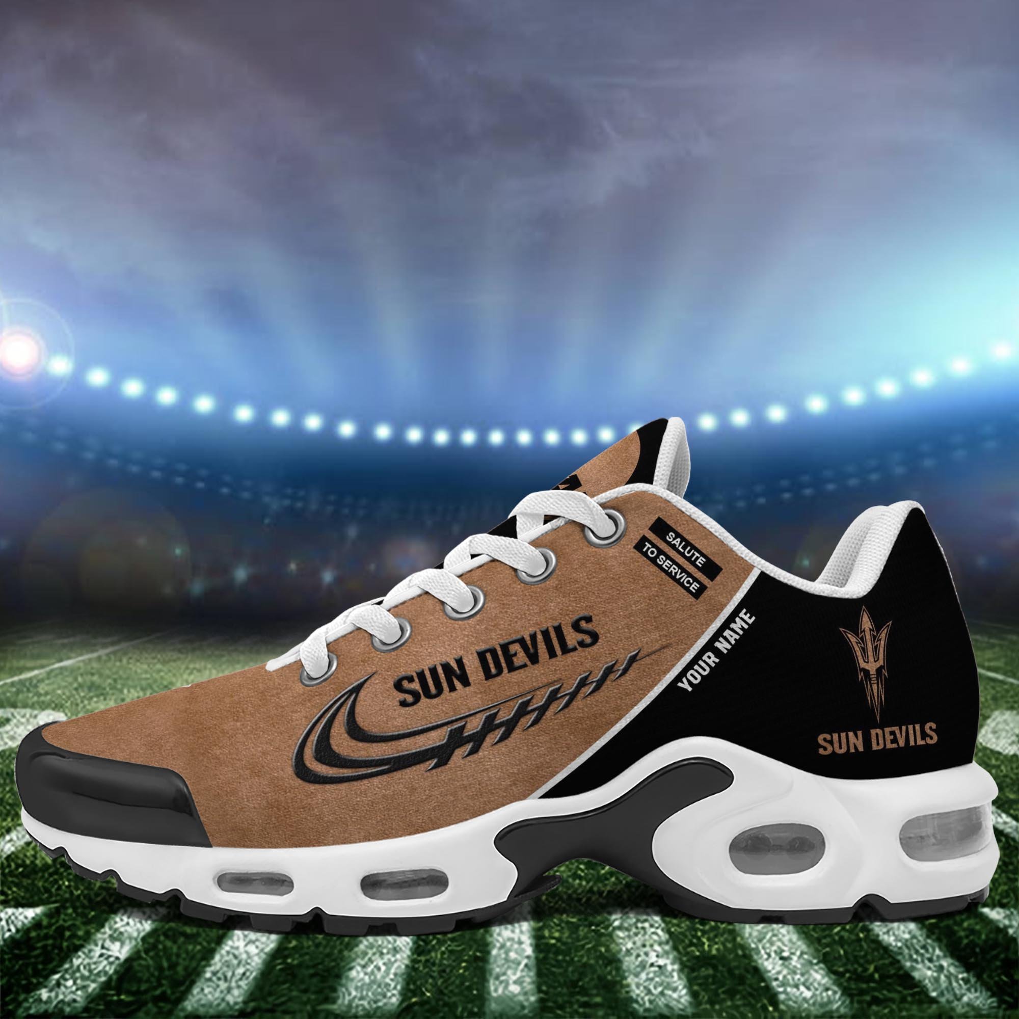Arizona State Sun Devils TN Shoes 2026 Version Custom Name, Shoes For Football Fans, Fan Gifts PH637