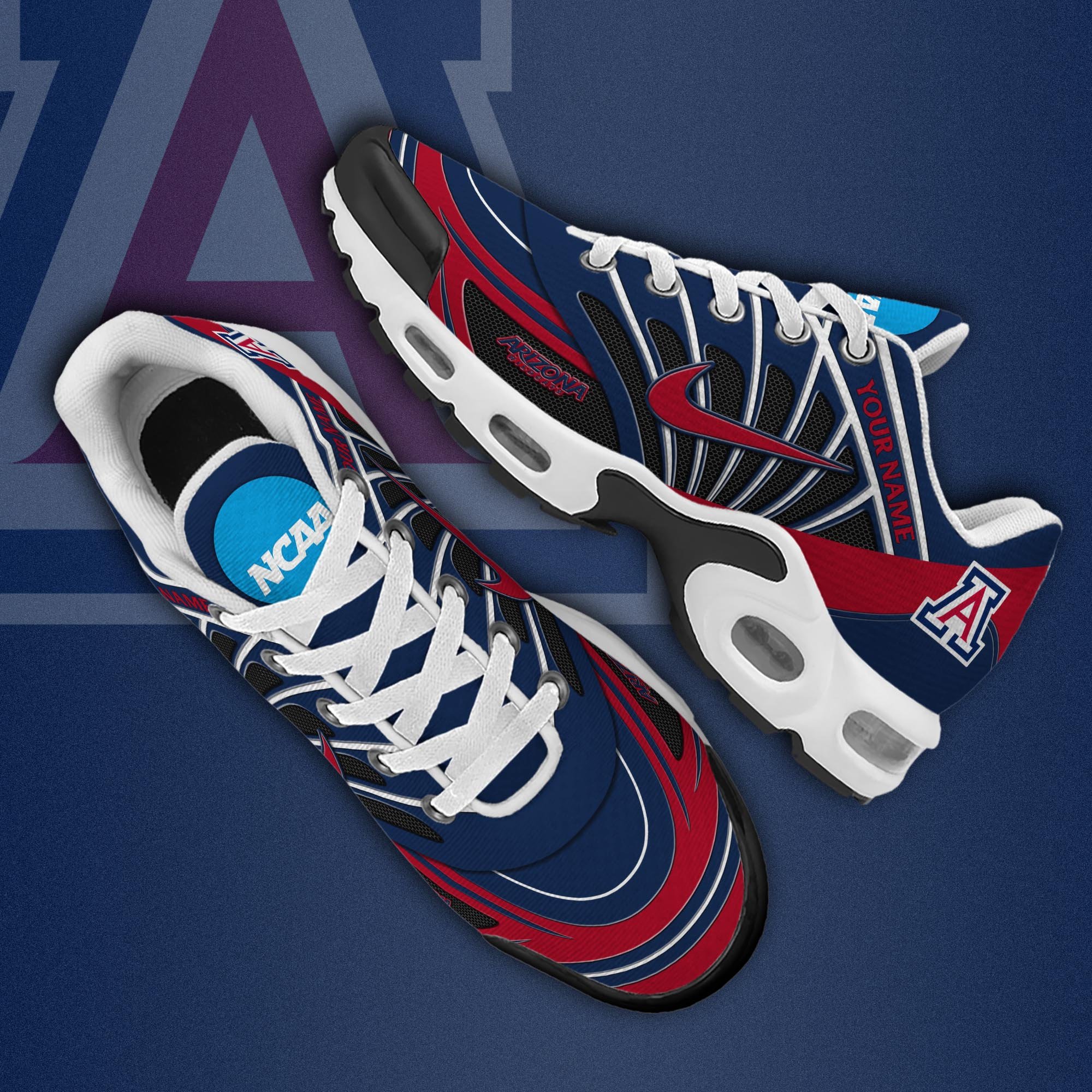 Arizona Wildcats TN Shoes 2026 Version Custom Name
