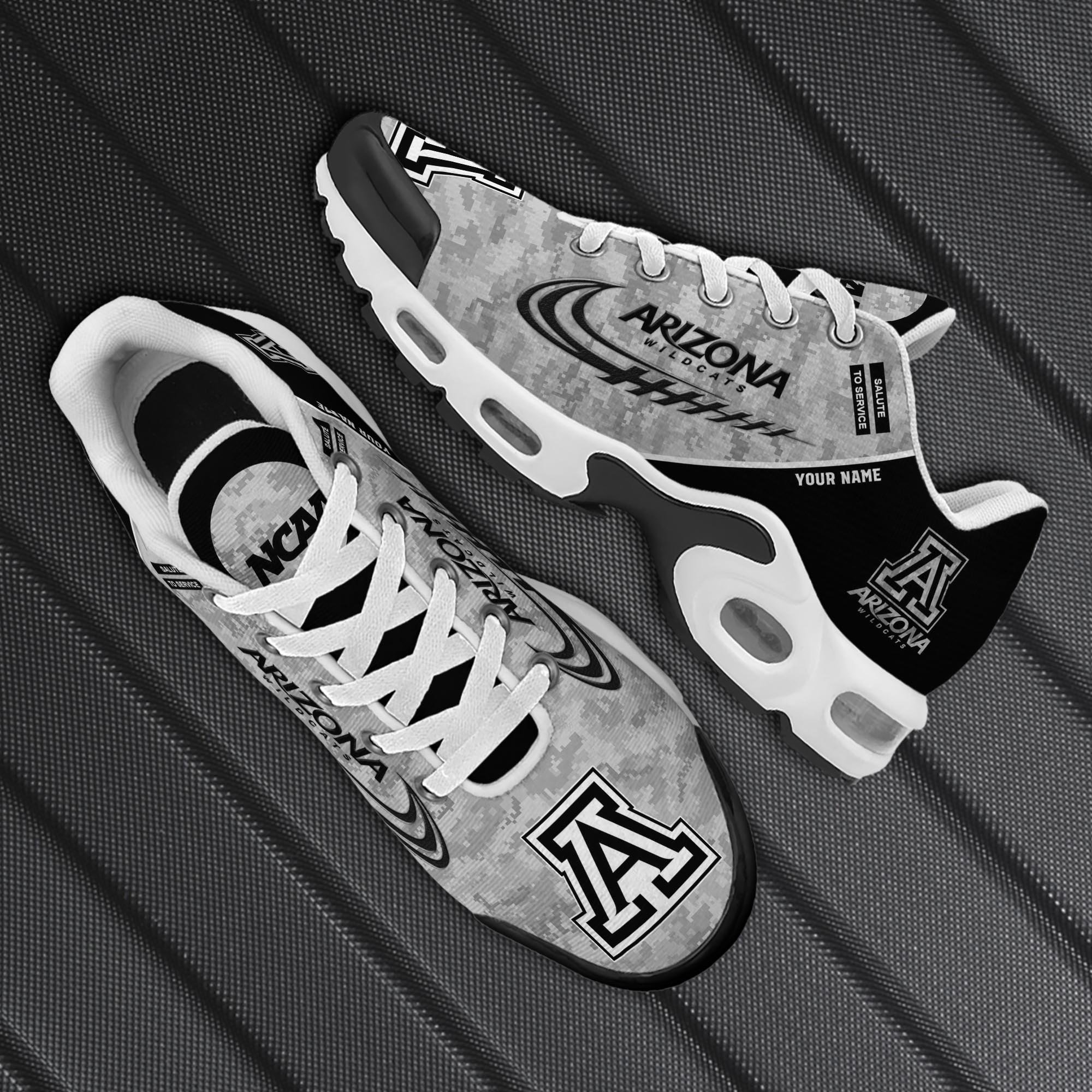 Arizona Wildcats TN Shoes 2026 Version Custom Name, Camouflage Shoes