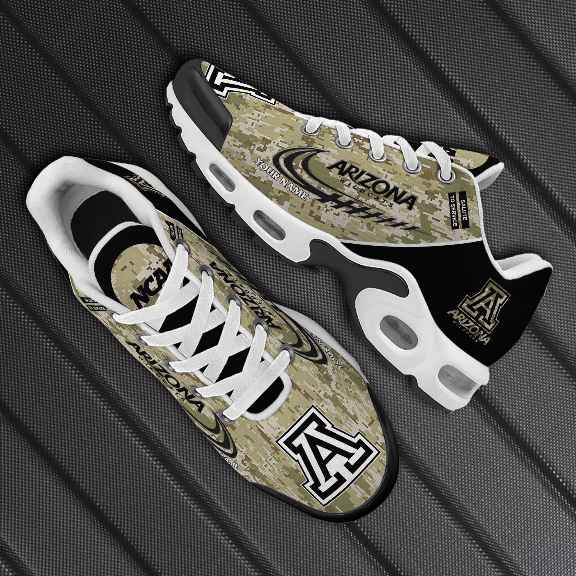 Arizona Wildcats TN Shoes 2026 Version Custom Name, Camouflage Shoes, Gifts For Football Lovers PH636