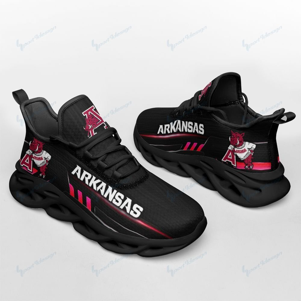 Arkansas Razorbacks Max Soul YZ Running Sneakers 233