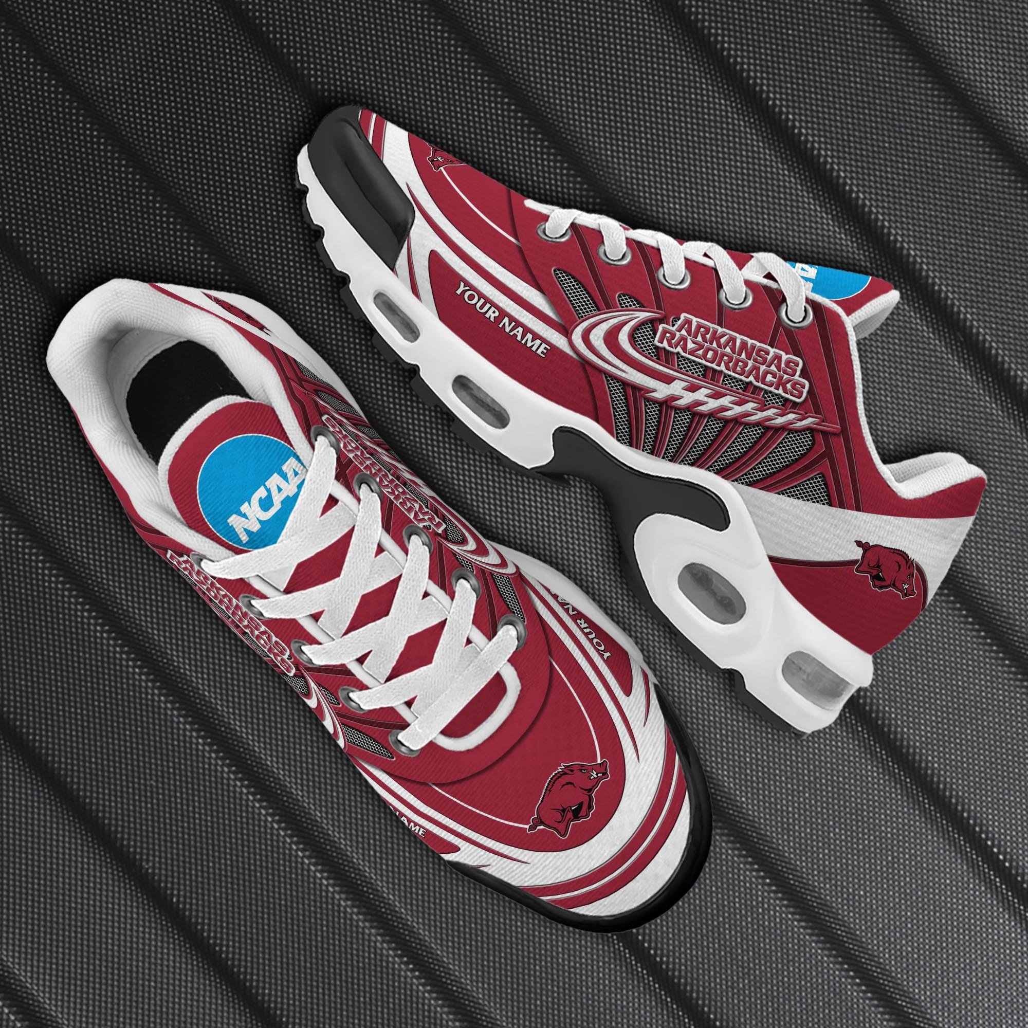 Arkansas Razorbacks TN Shoes 2026 Version Custom Your Name 594