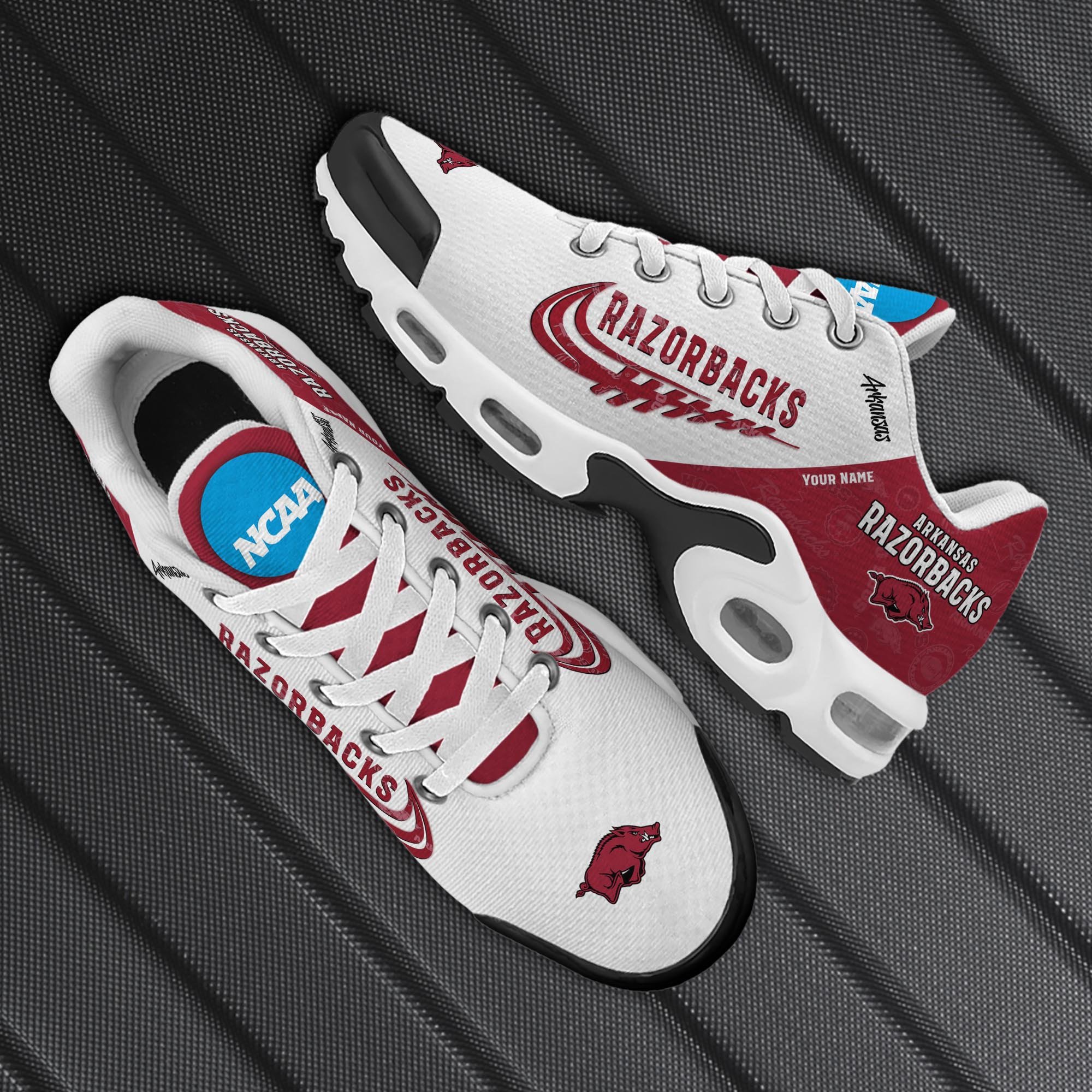 Arkansas Razorbacks TN Shoes Custom Your Name 2026 Version 203
