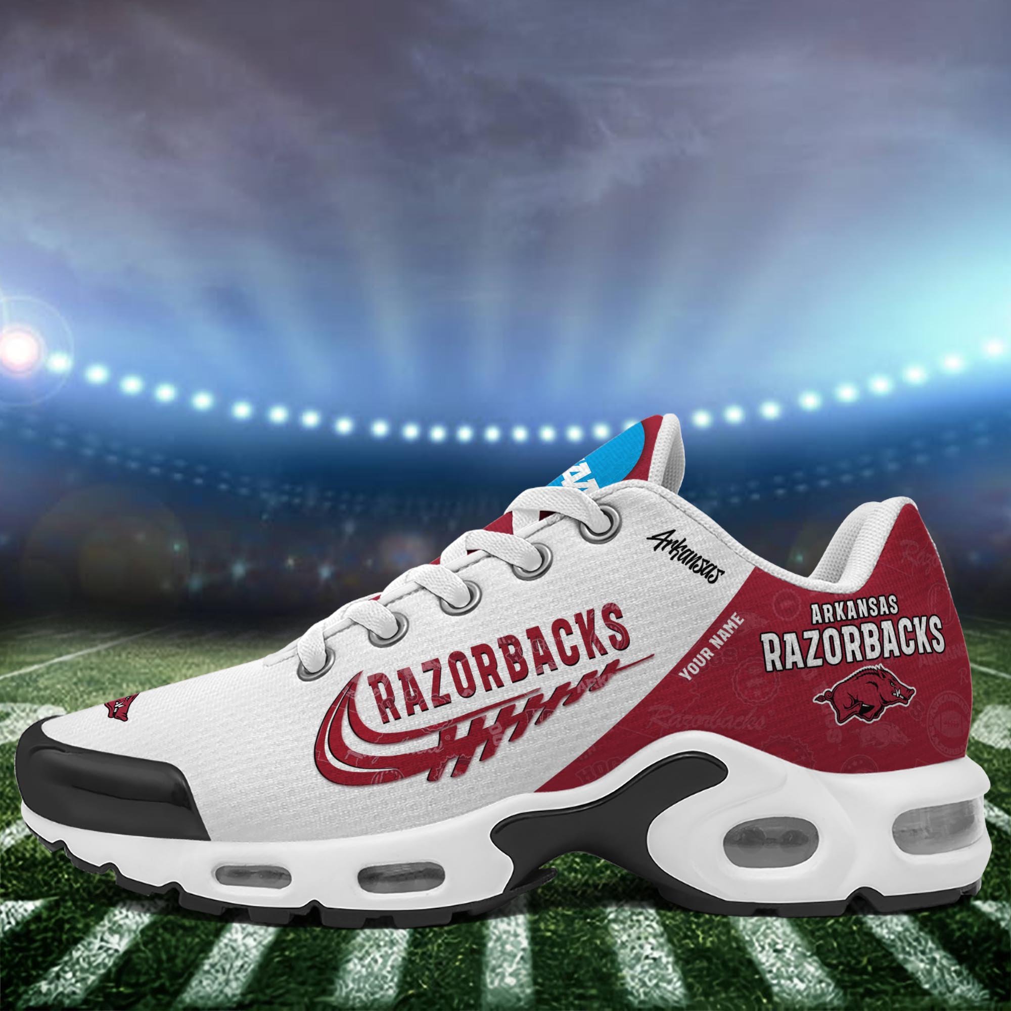 Arkansas Razorbacks TN Shoes Custom Your Name 2026 Version 203