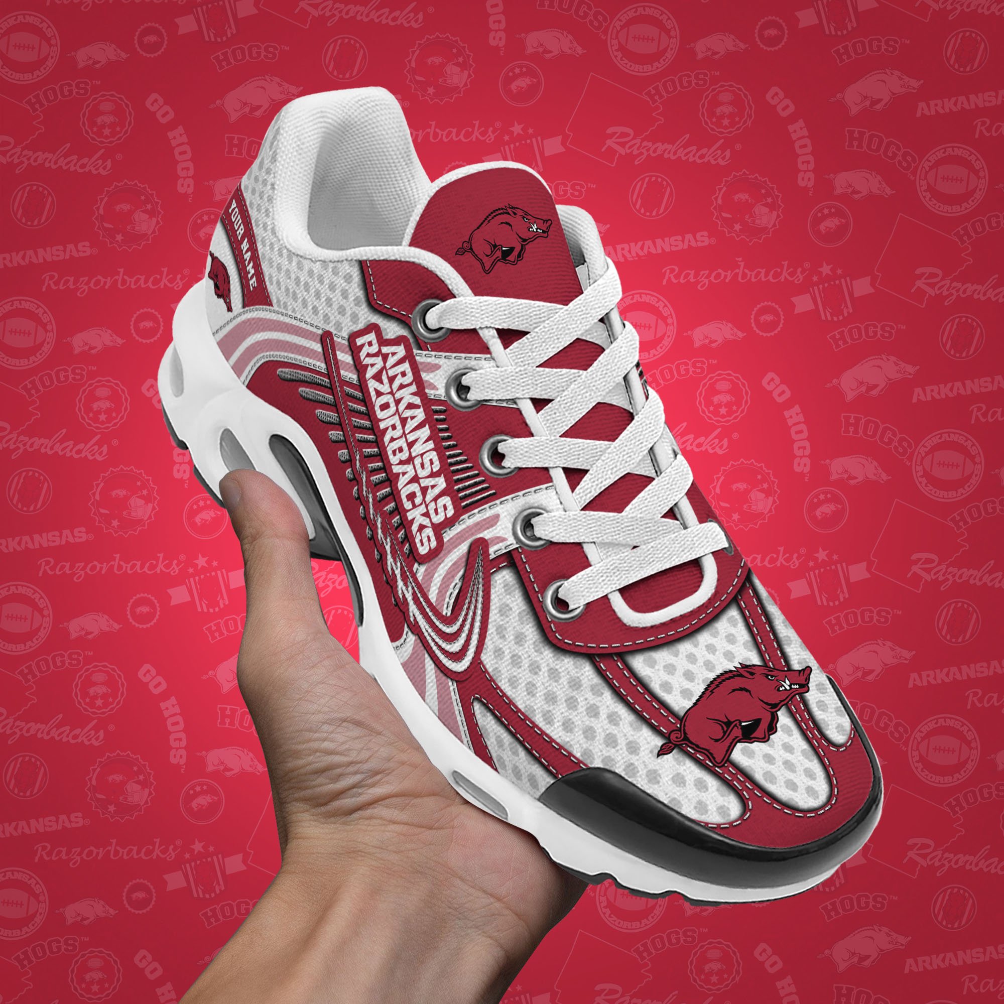 Arkansas Razorbacks TN Shoes Custom Your Name, Sport Shoes