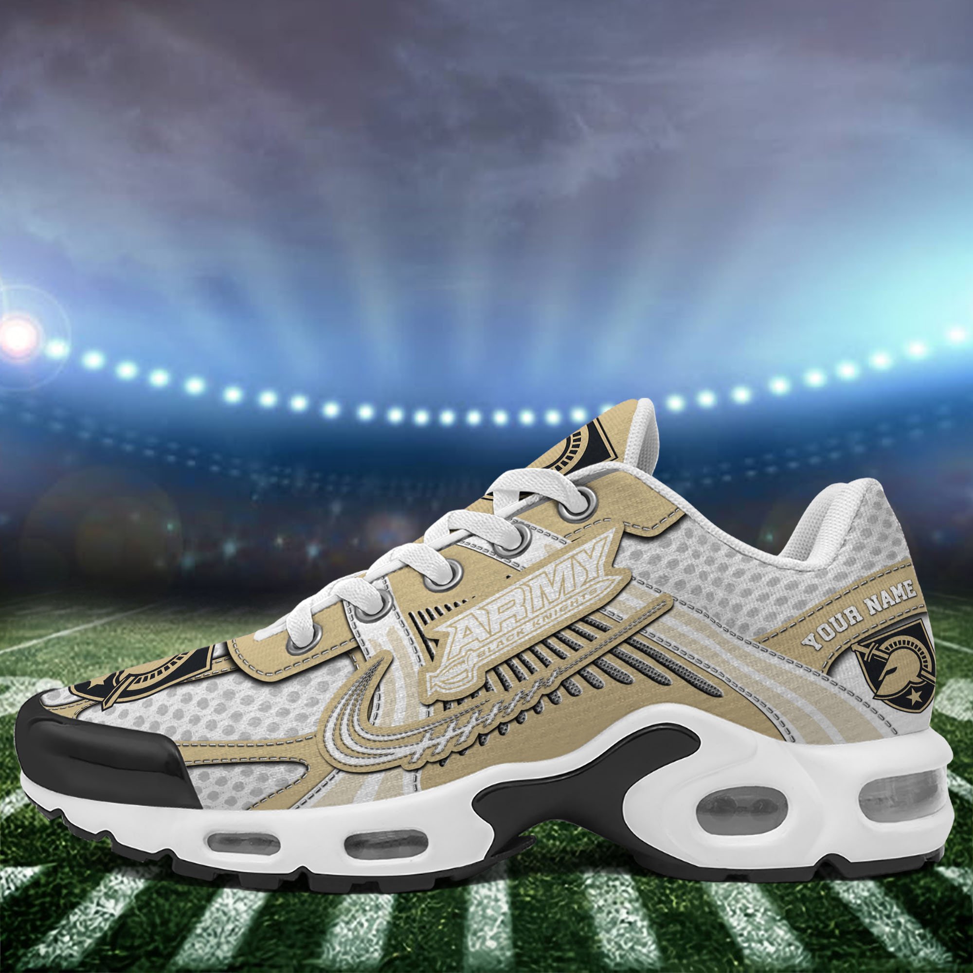 Army Black Knights TN Shoes Custom Your Name, Sport Shoes