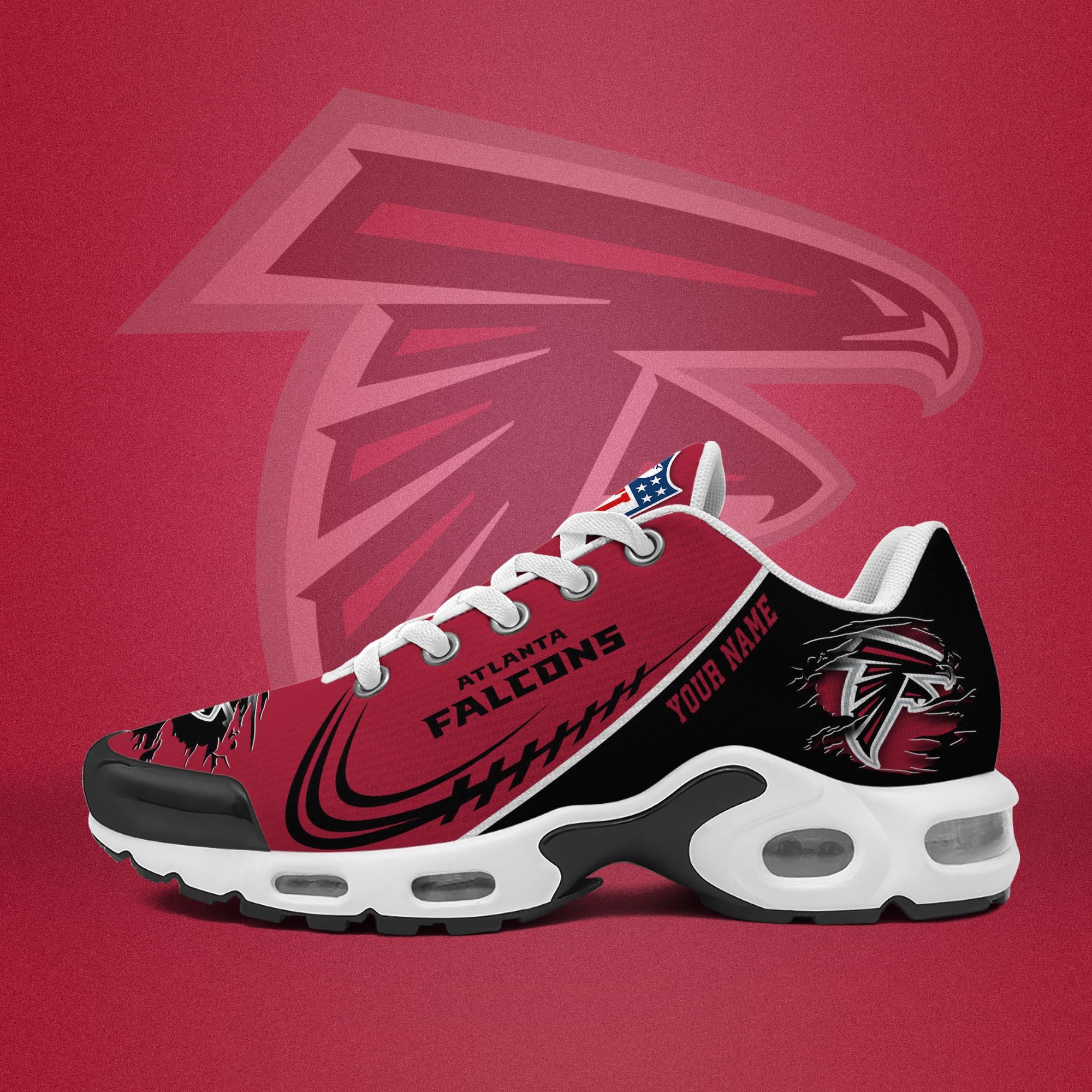 Atlanta Falcons TN Shoes 2026 Version Custom Name