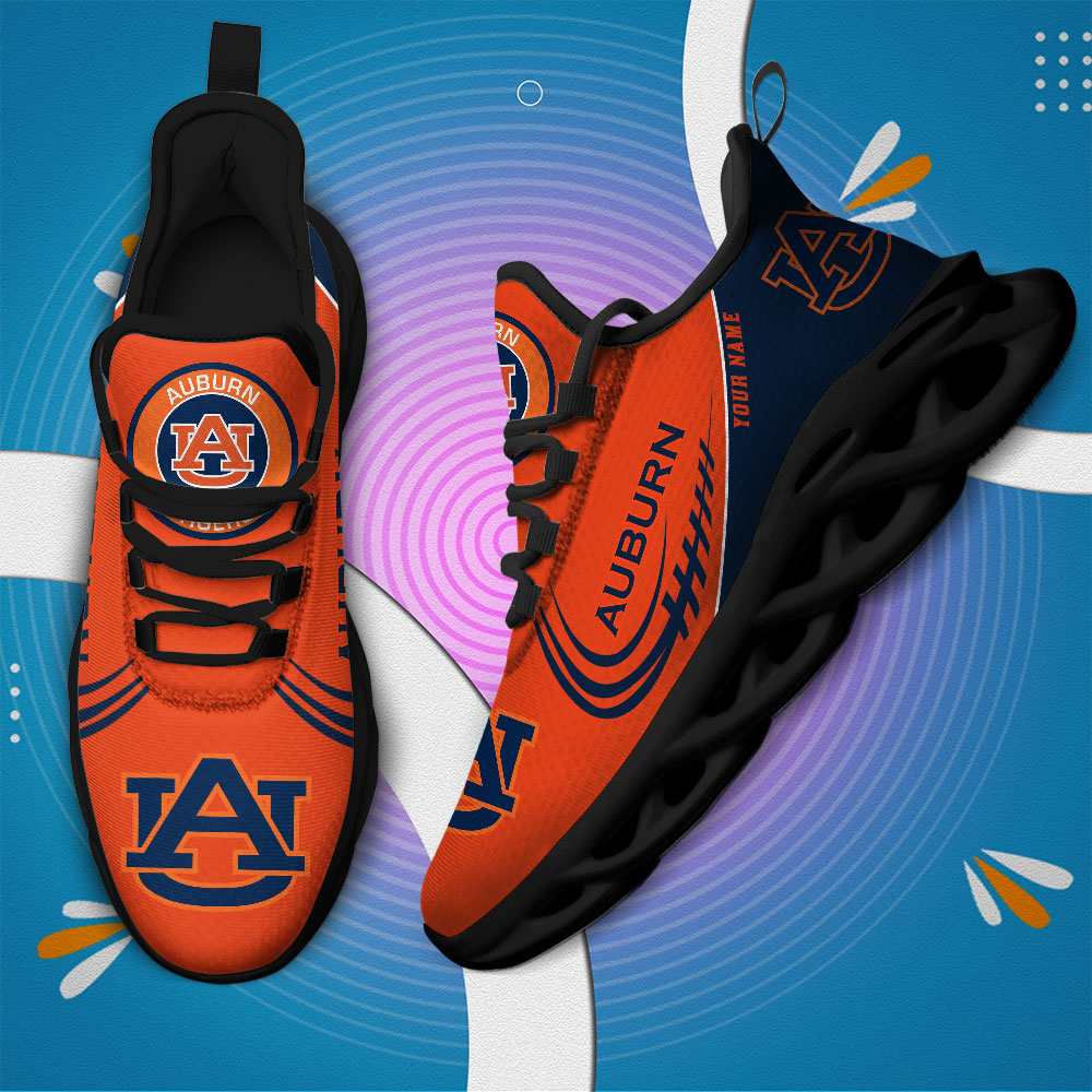 Auburn Tigers PERSONALIZED MAX SOUL SHOES T1