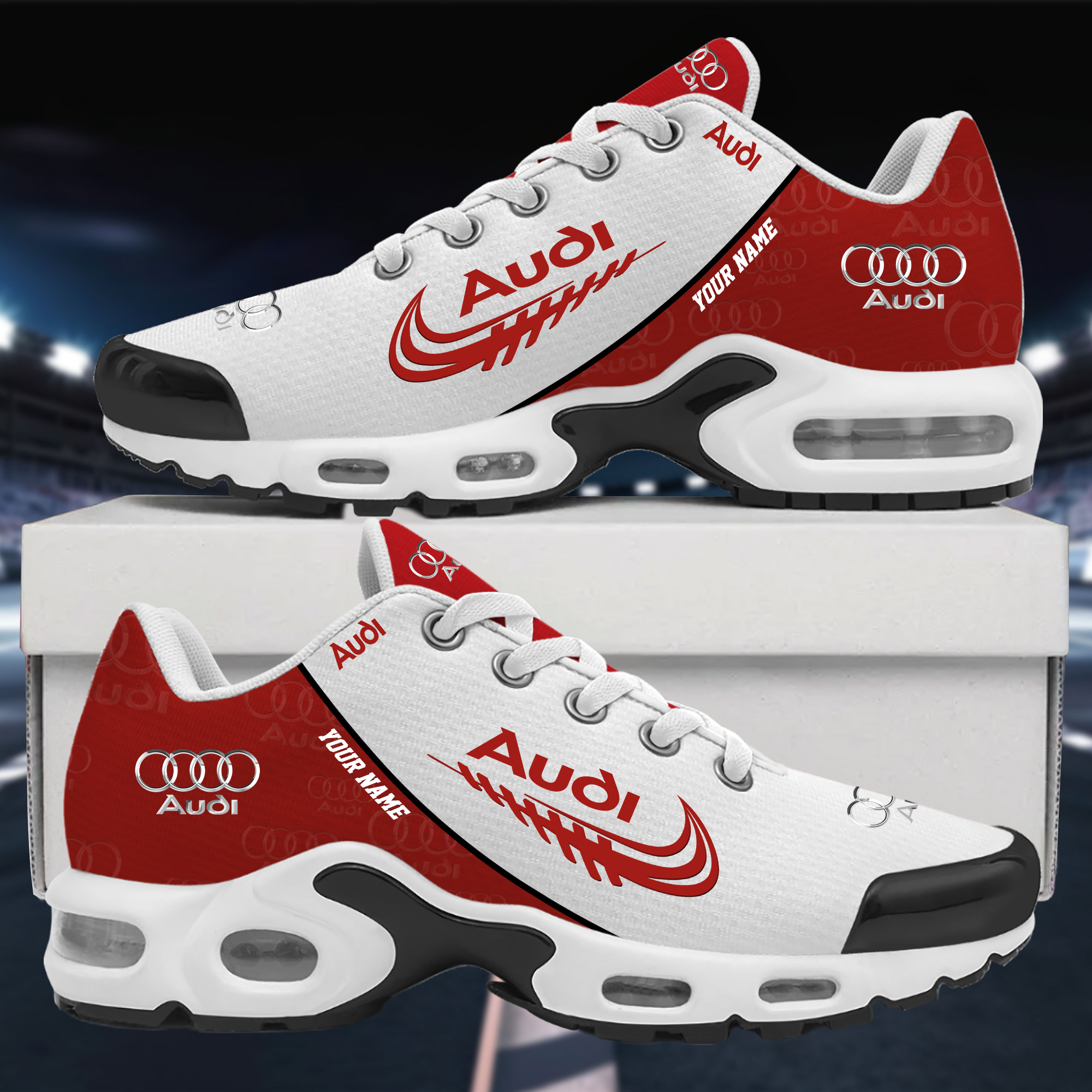 Audi Custom Name Sport Shoes VS40