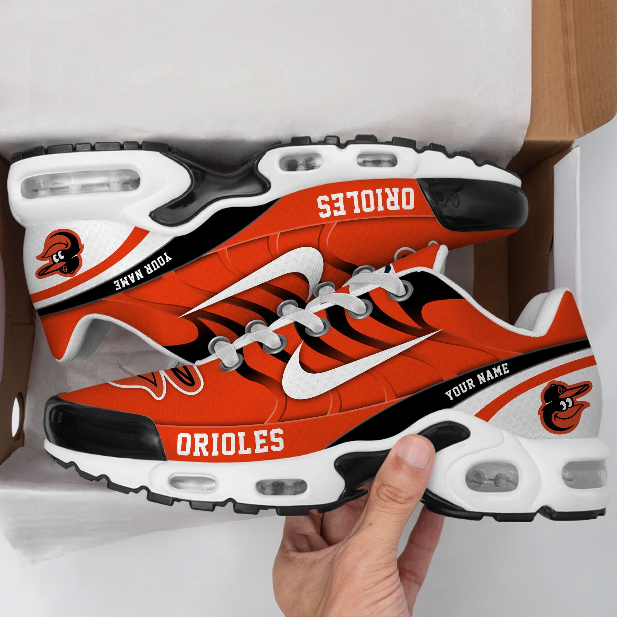 Baltimore Orioles Personalized Air Max Shoes TD 300525