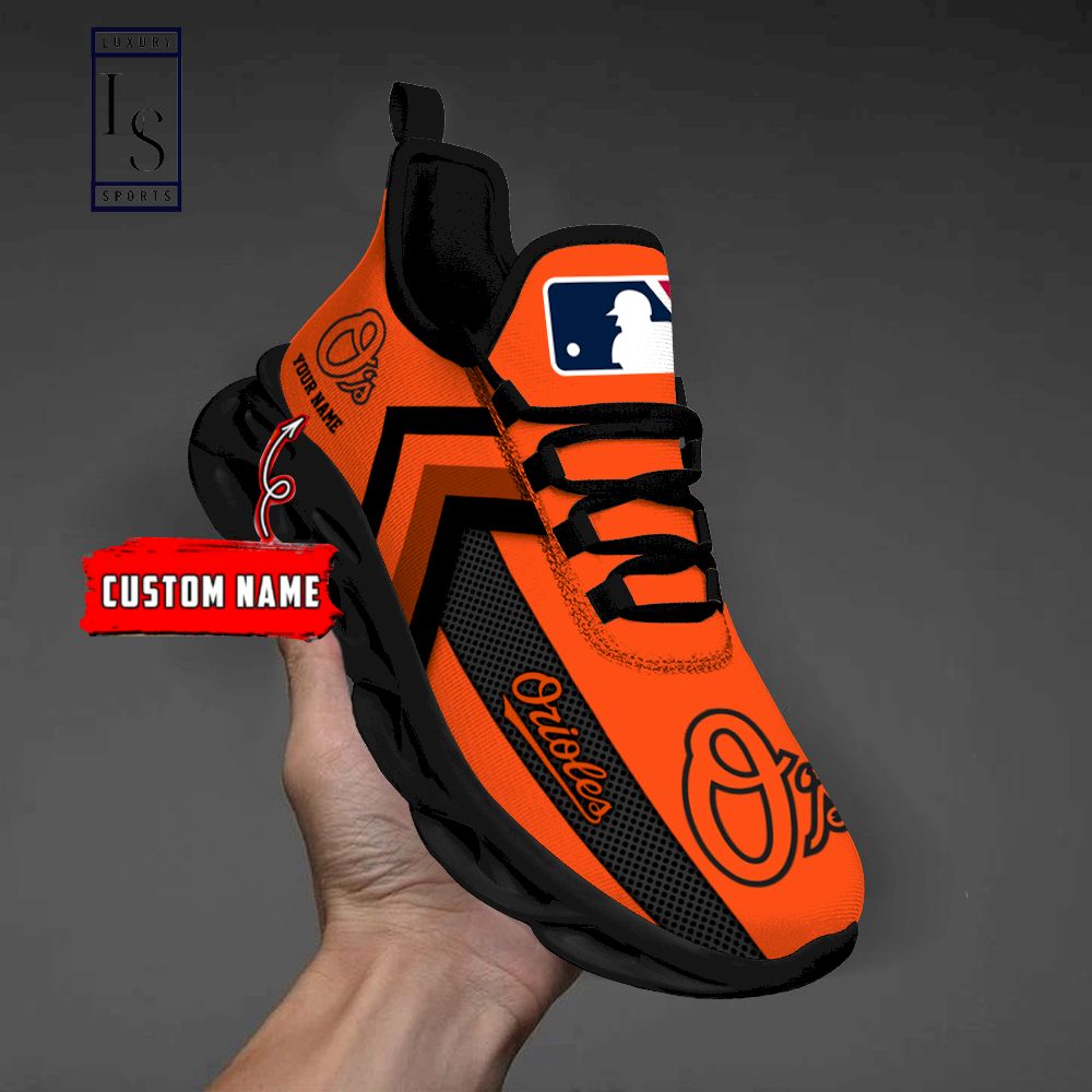 Baltimore Orioles Personalized Max Soul Shoes
