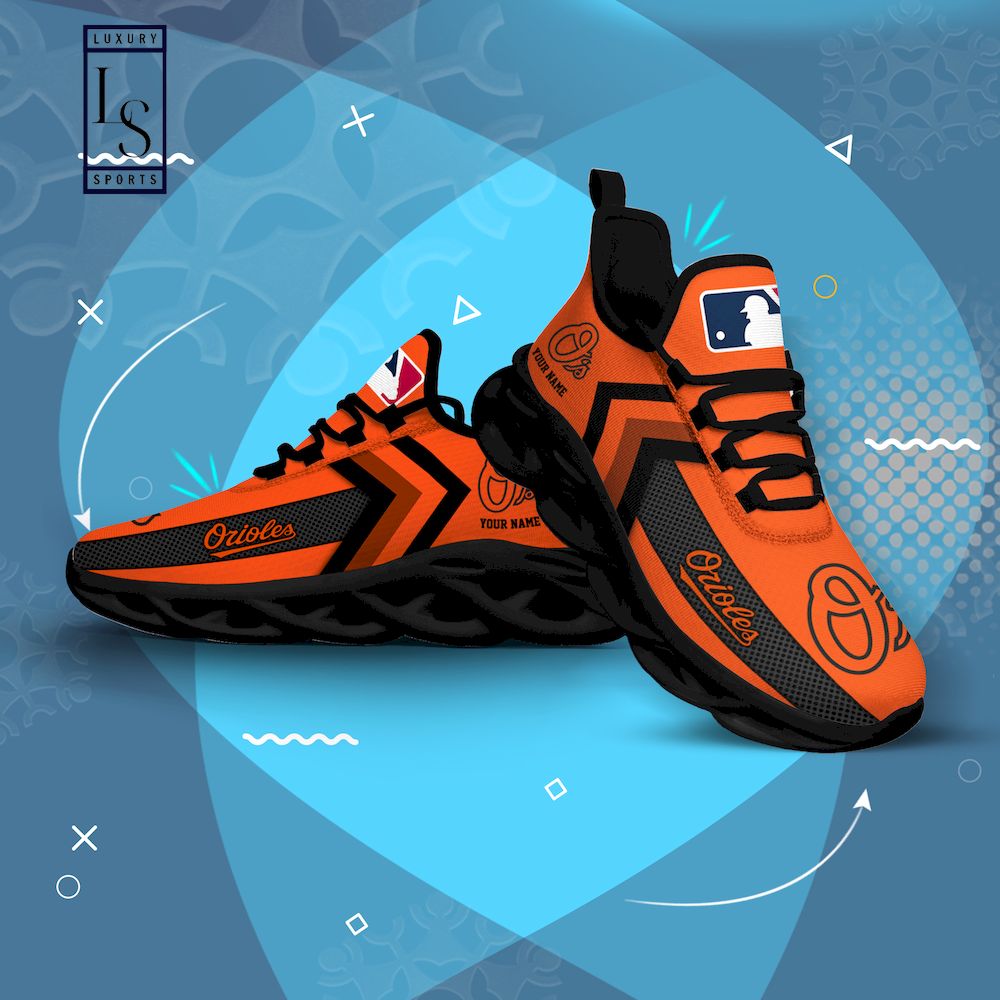 Baltimore Orioles Personalized Max Soul Shoes