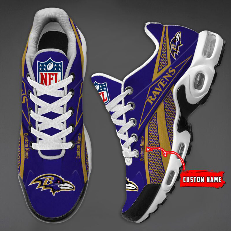 Baltimore Ravens Premium TN Shoes Air Cushion Sneakers