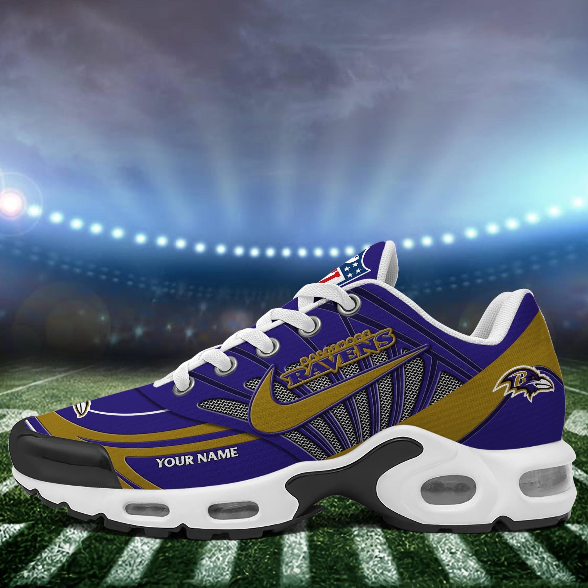 Baltimore Ravens TN Shoes 2026 Version Custom Your Name 582