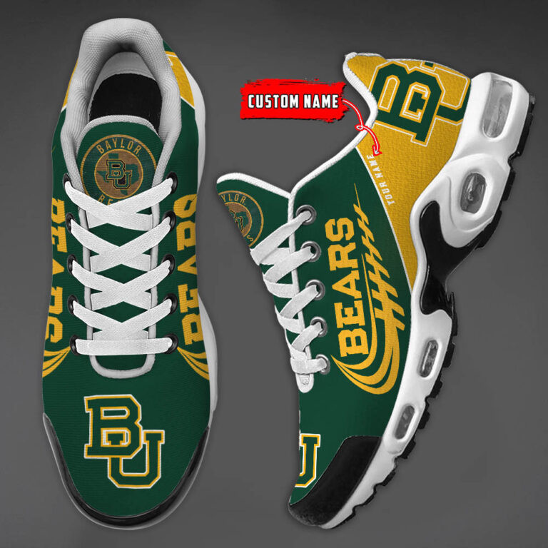 Baylor Bears Custom Name TN Shoes DS001