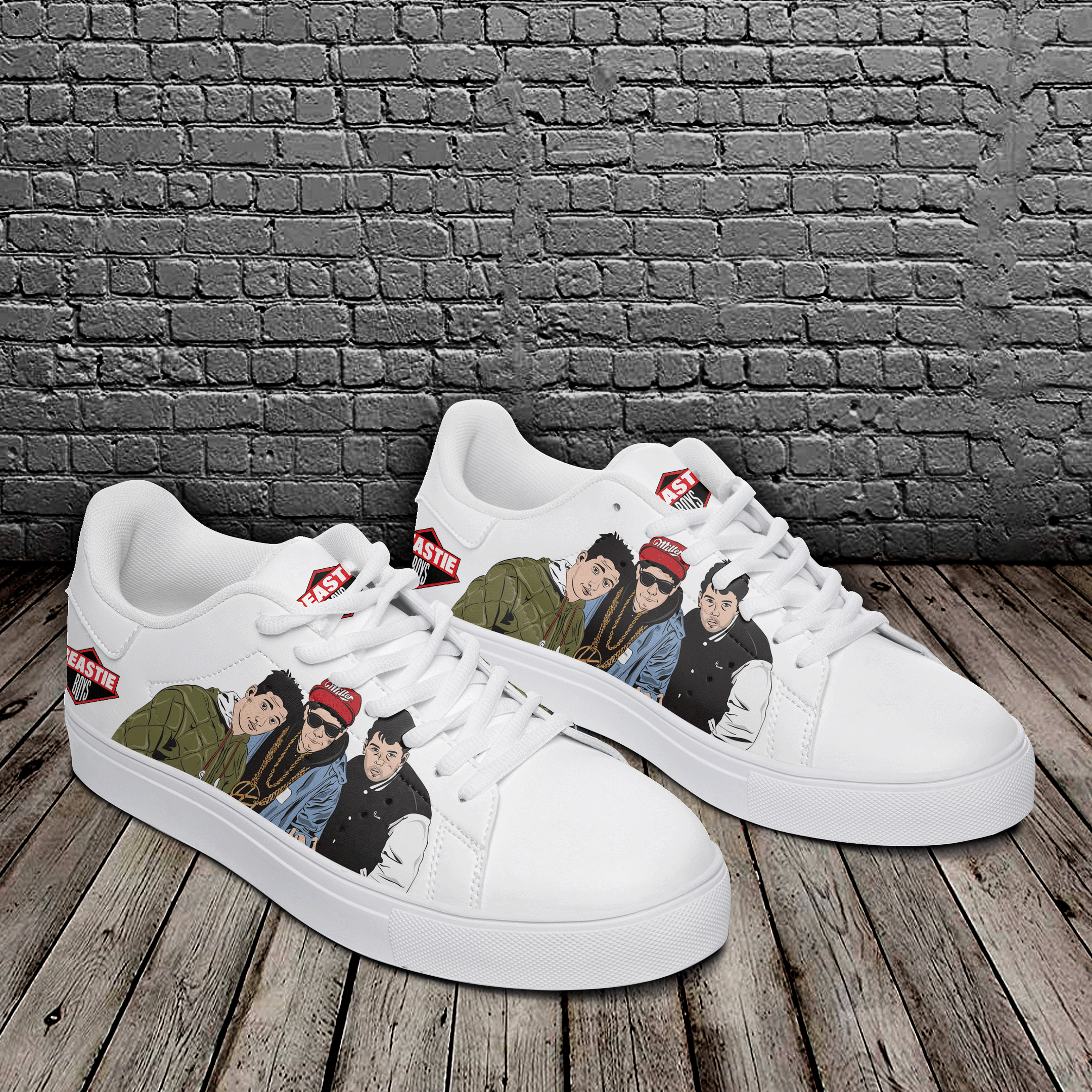 Beastie Boys 3D Over Printed Shoe