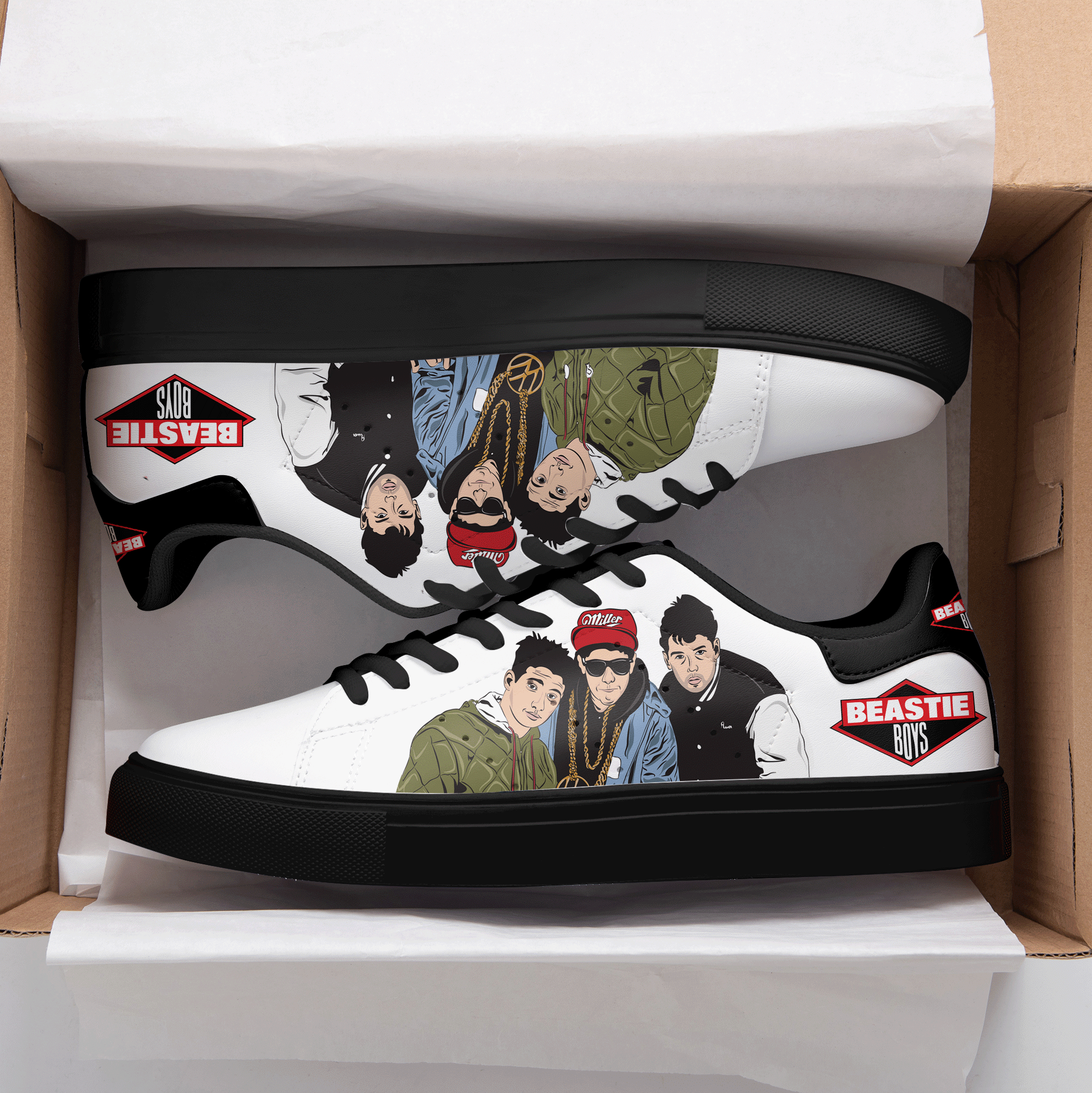 Beastie Boys 3D Over Printed Shoe