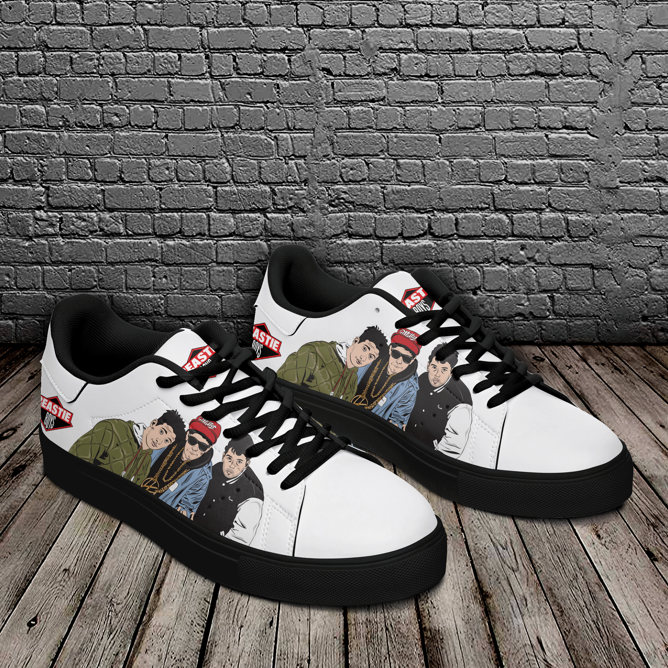 Beastie Boys 3D Over Printed Shoe