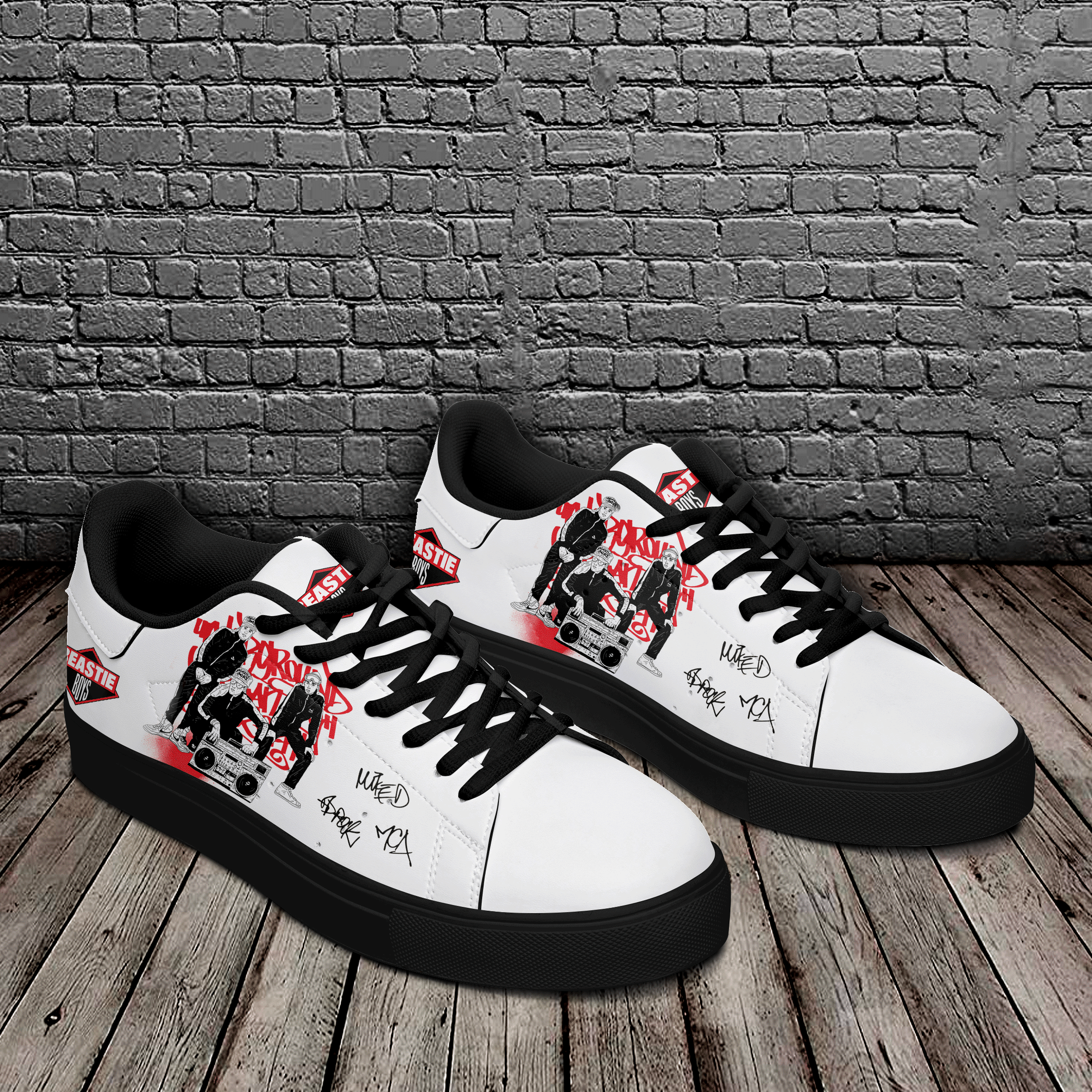 Beastie Boys 3D Over Printed Shoe