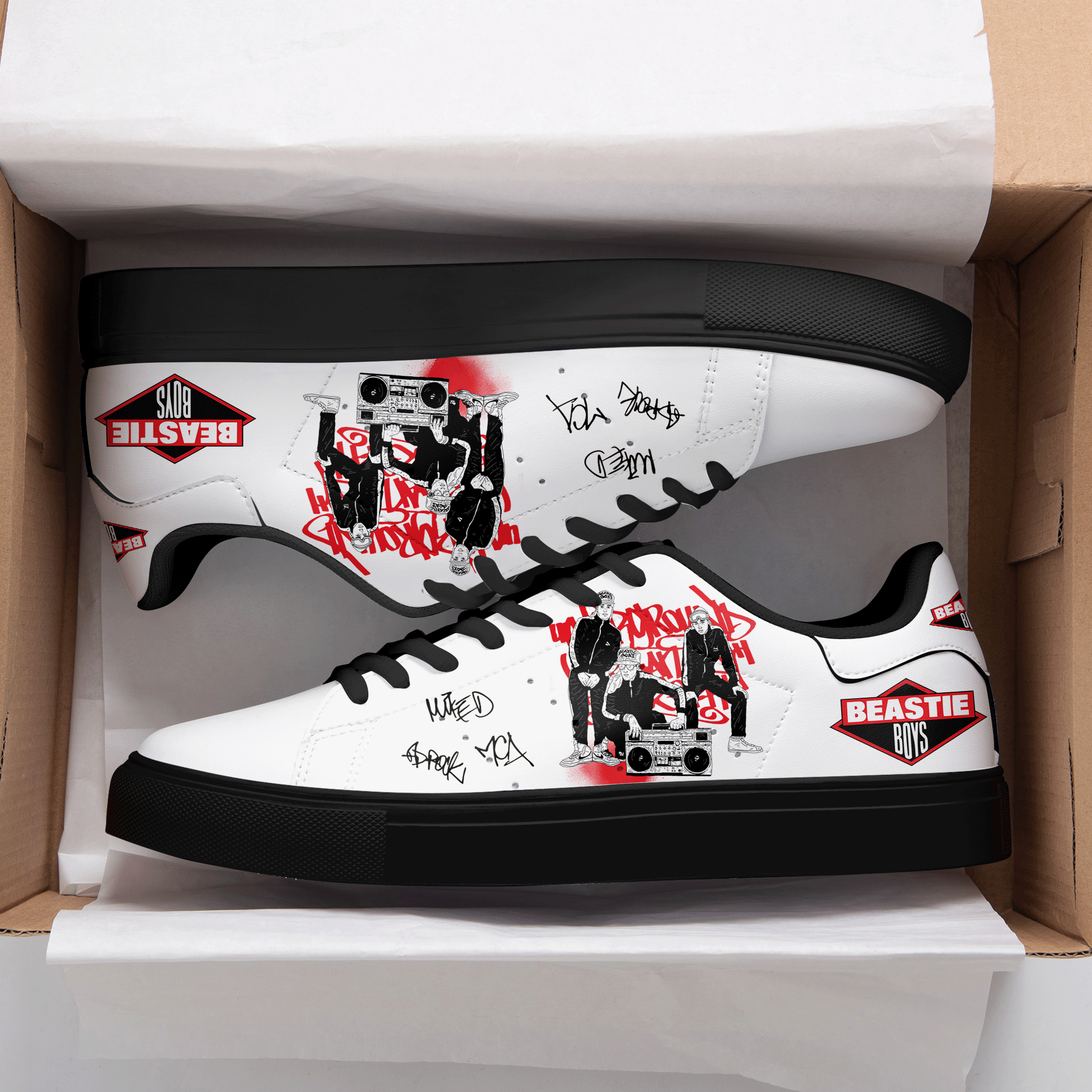 Beastie Boys 3D Over Printed Shoe