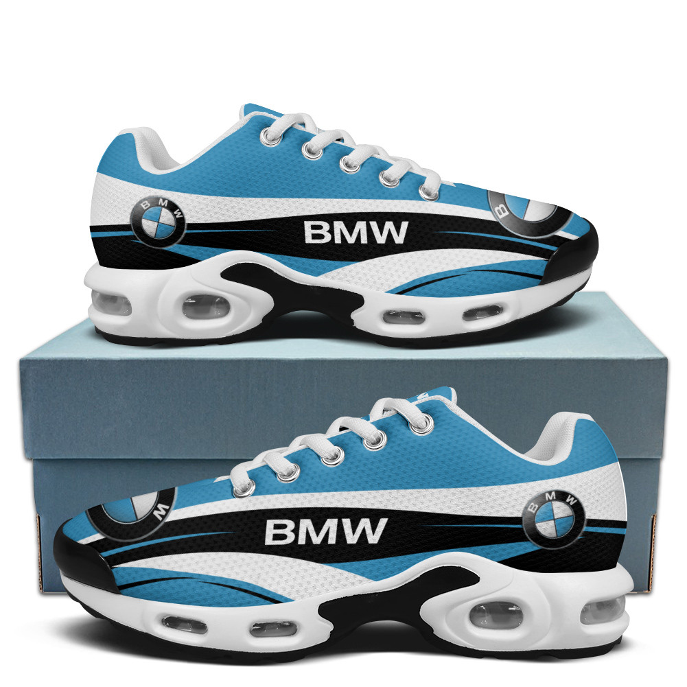 BMW Wave Style Custom Name TN Air Max Shoes Air Cushion Sneakers