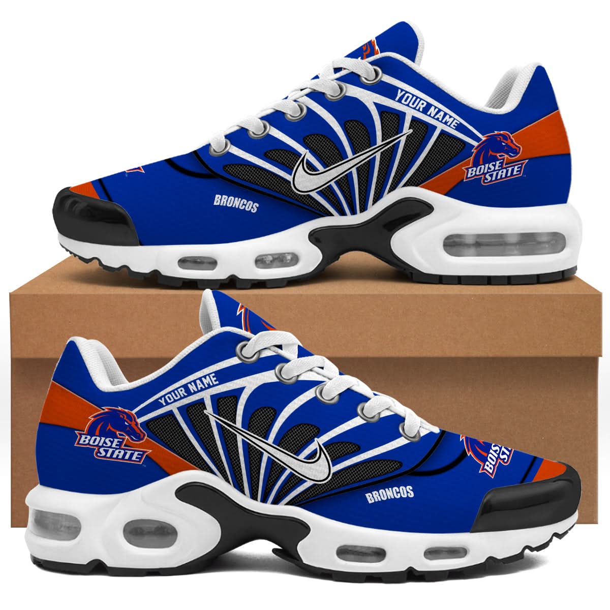 Boise State Broncos Air Max Plus Shoes - Limited