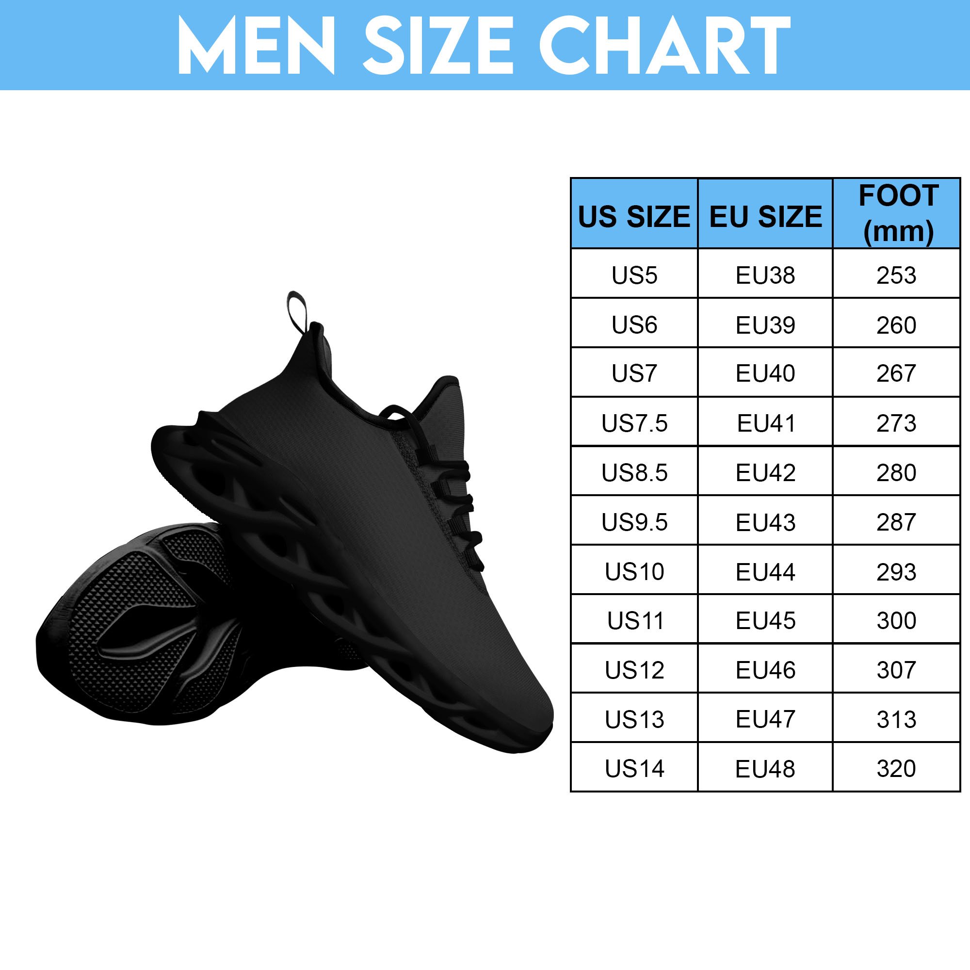 Boise State Broncos Black Clunky Sneaker Custom Name, Max Soul Shoes, Sport Gifts For Fan