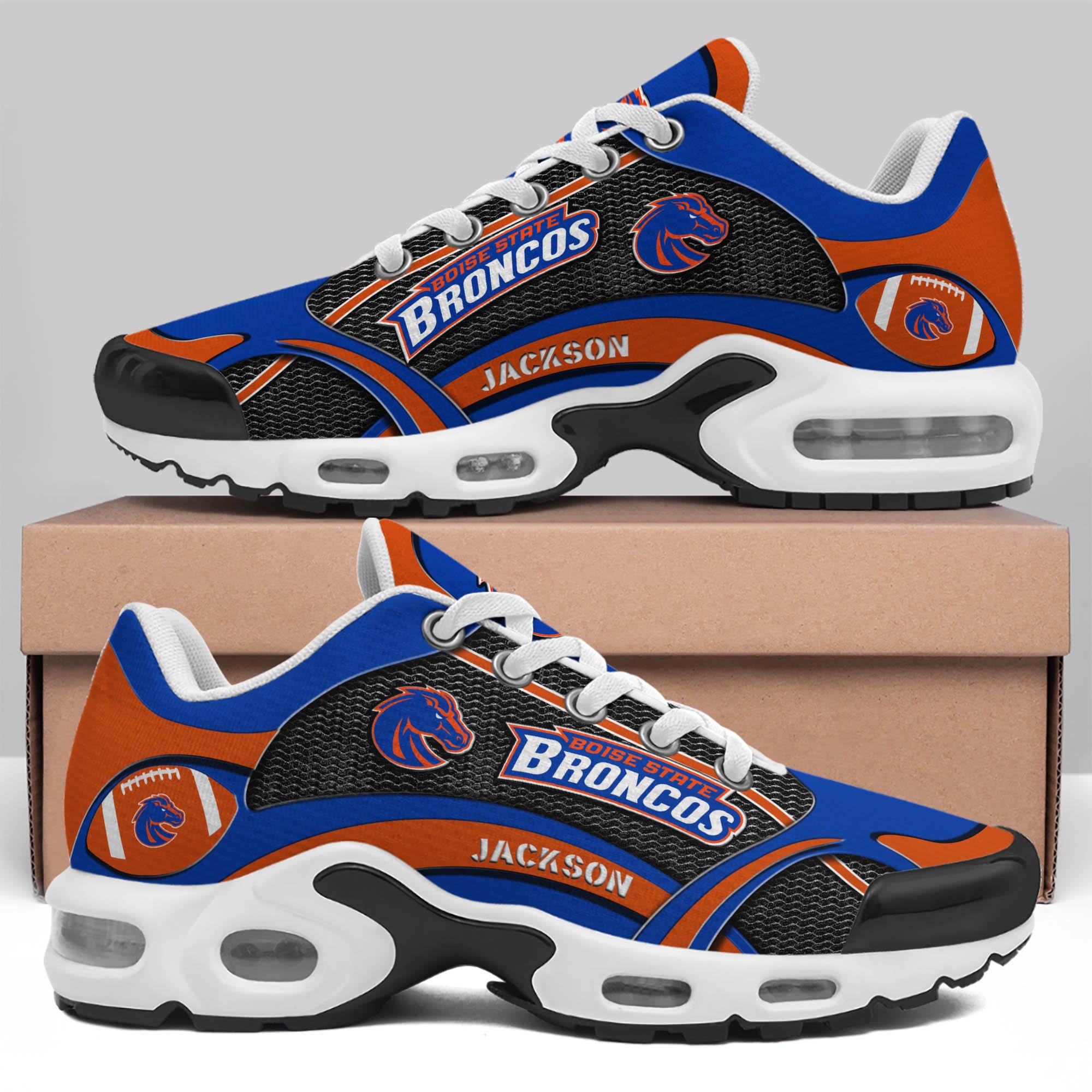 Boise State Broncos Team TN Shoes 2026 Version Custom Name 889