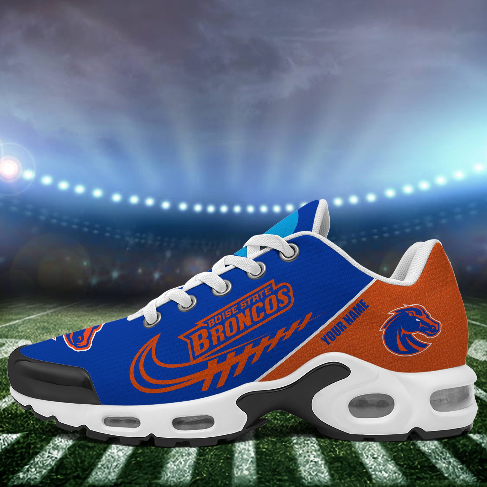 Boise State Broncos TN Shoes Custom Your Name 514