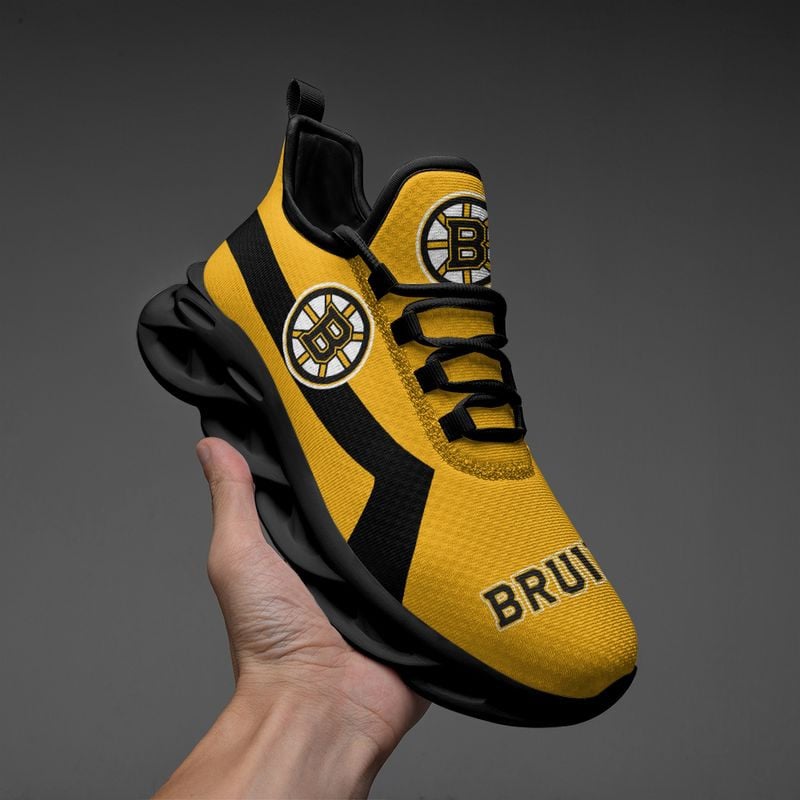 Boston Bruins Classic Pattern Max Soul Shoes NEW054064