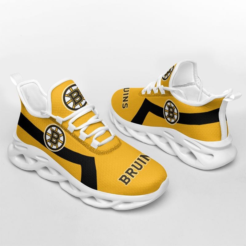 Boston Bruins Classic Pattern Max Soul Shoes NEW054064
