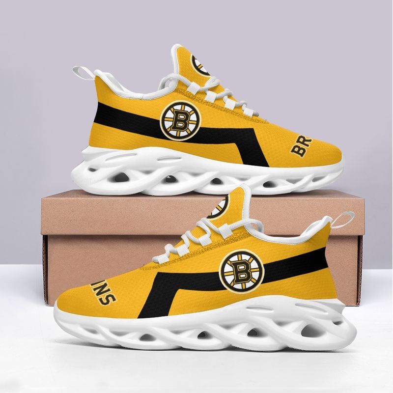 Boston Bruins Classic Pattern Max Soul Shoes NEW054064