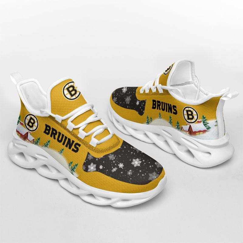 Boston Bruins X-max Pattern Print Max Soul Shoes NLA031964