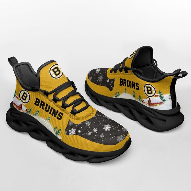 Boston Bruins X-max Pattern Print Max Soul Shoes NLA031964