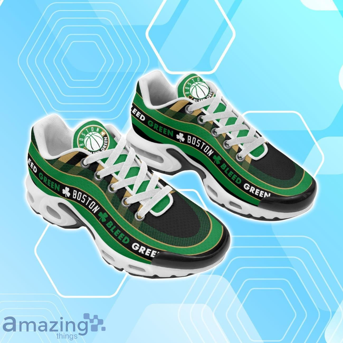 Boston Celtics Bleed Green NBA Basketball TN Air Max Shoes Air Cushion Sneakers