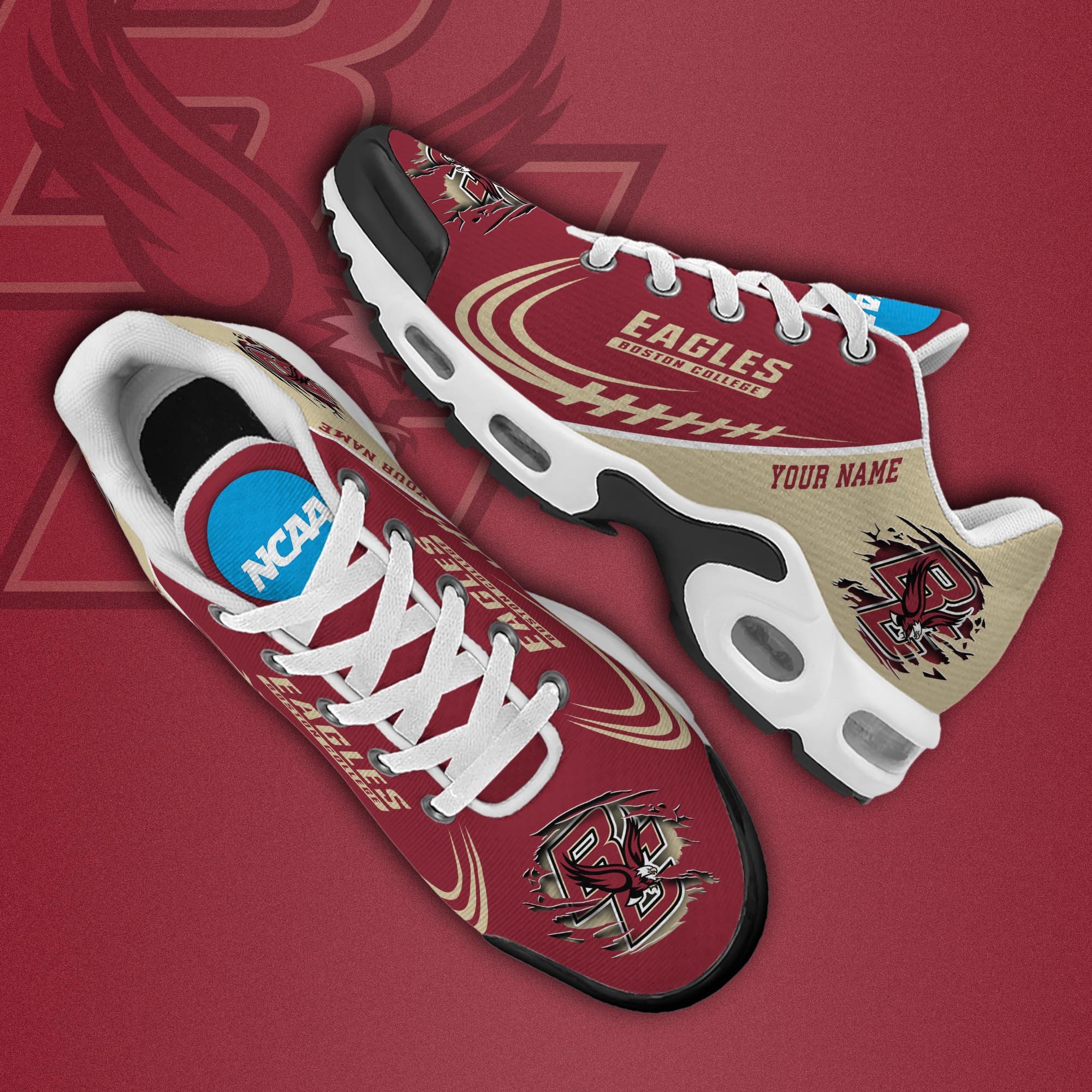 Boston College Eagles TN Shoes 2026 Version Custom Name