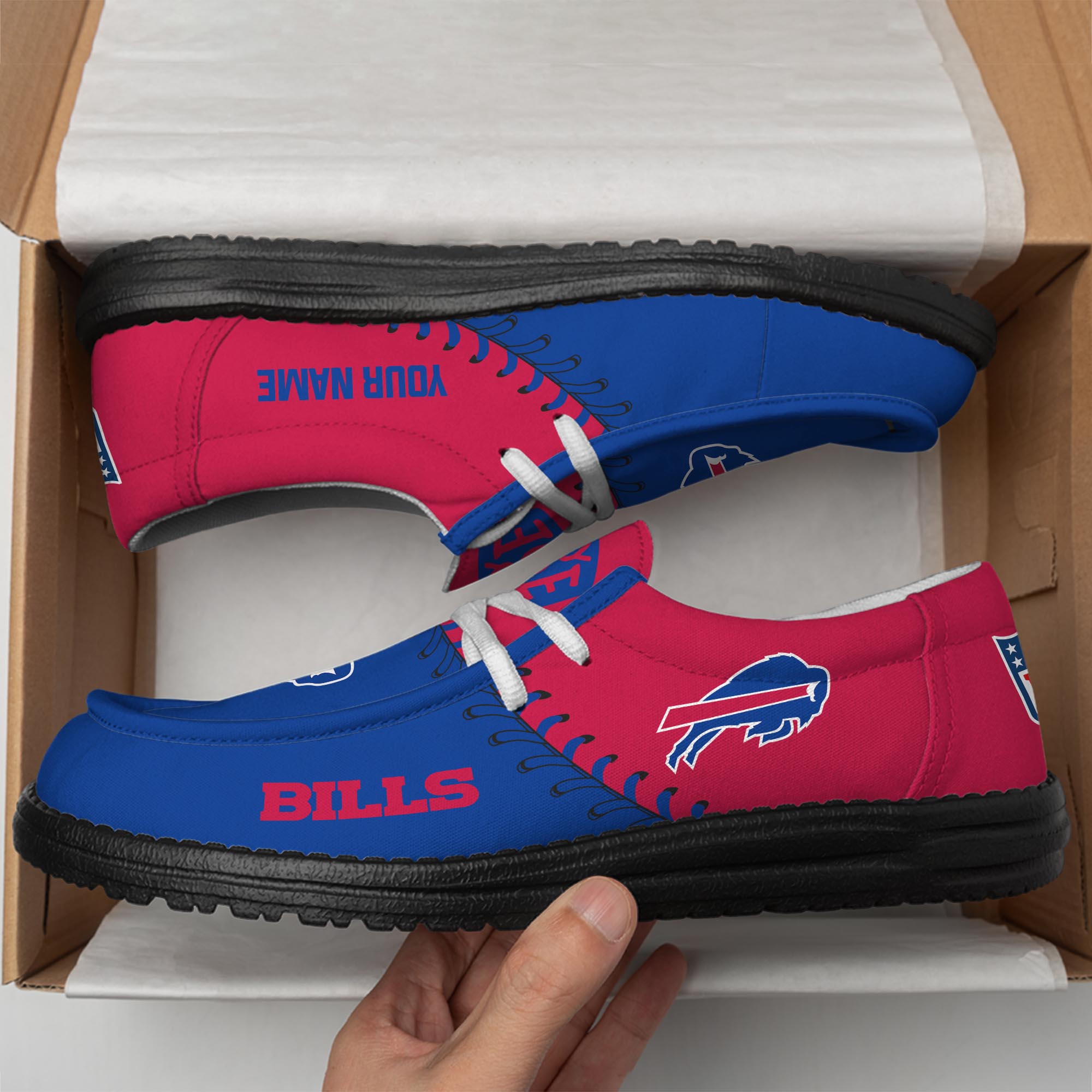 Buffalo Bills Thickened Hey Dude Shoes