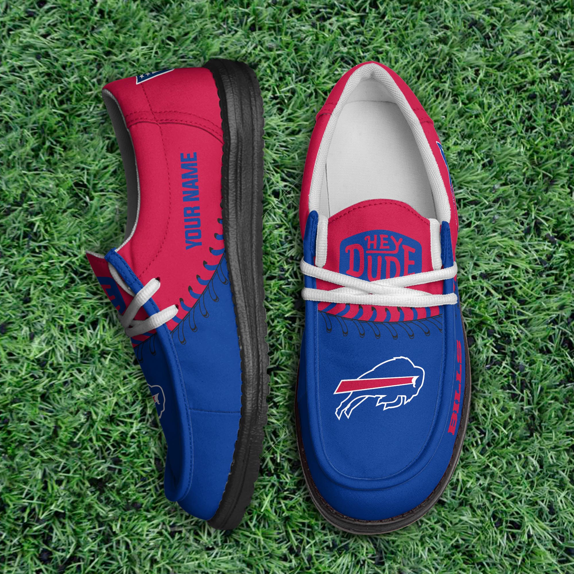Buffalo Bills Thickened Hey Dude Shoes